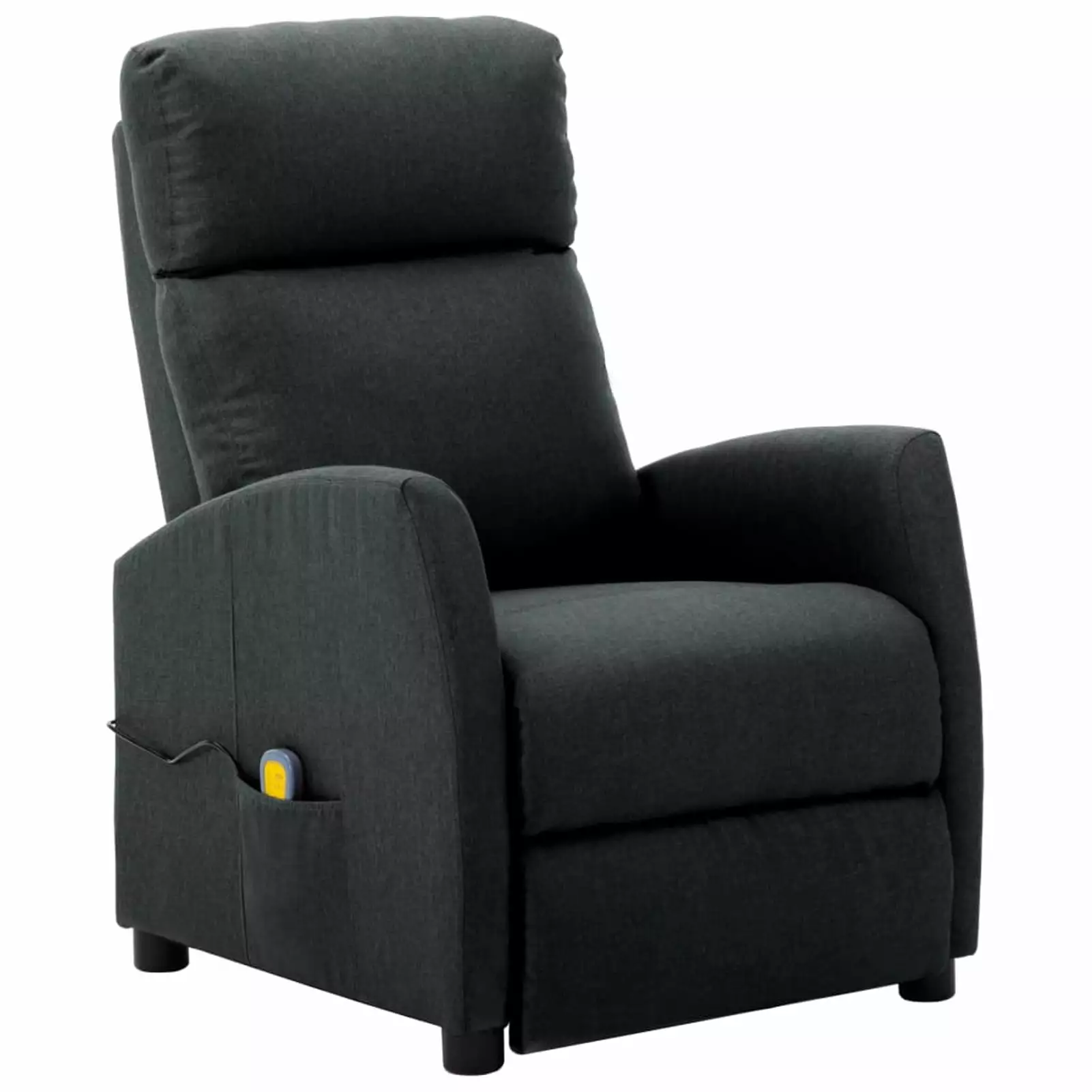 ametoys Massage Recliner Dark Gray Fabric Comfortable Living Room Reclining Chair Aibecy