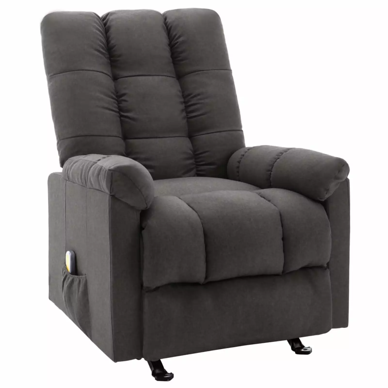 Irfora Recliner Dark Gray Fabric Modern Design Living Room
