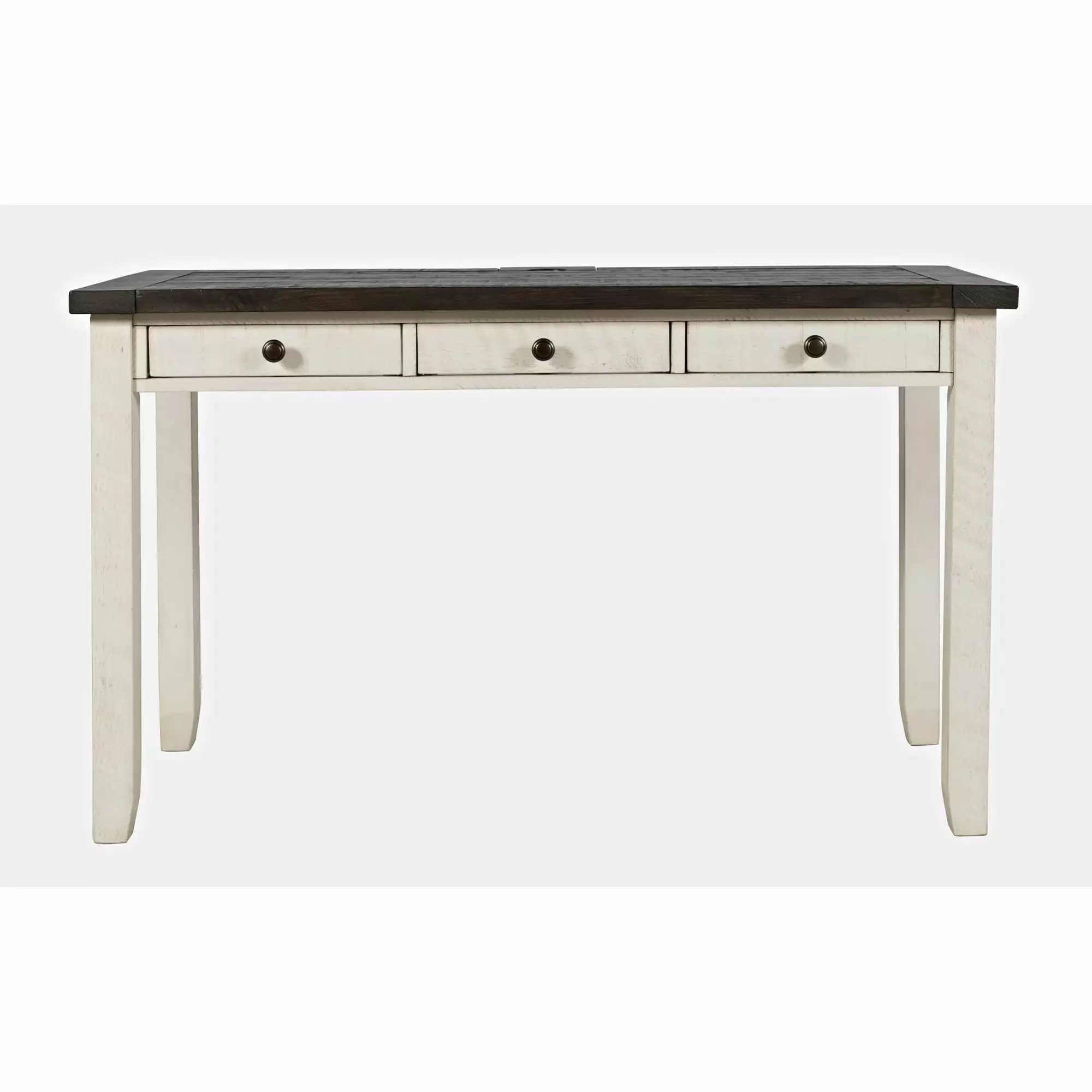 Jofran Madison County Rustic Reclaimed Pine Farmhouse USB Charging Desk JOFRAN INC.