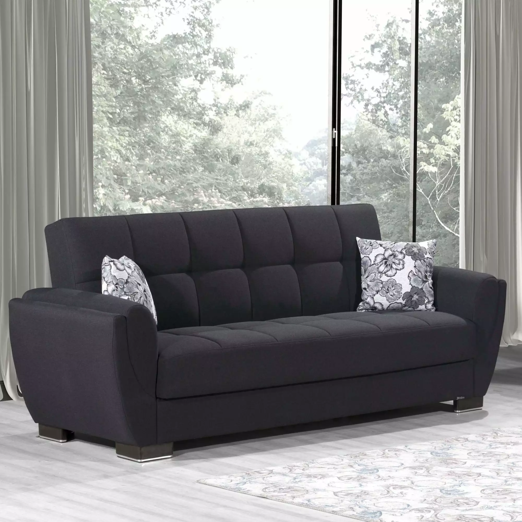 AIR ARMADA SOFABED 111 DENIM DARK BLUE Space Saving Sofa Bed Ottomanson