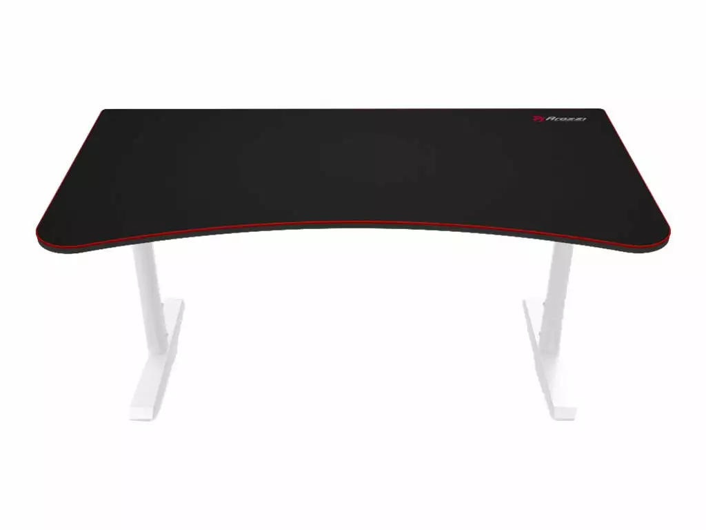 Arozzi Arena Black Metal Gaming Desk Ergonomic PC Workstation