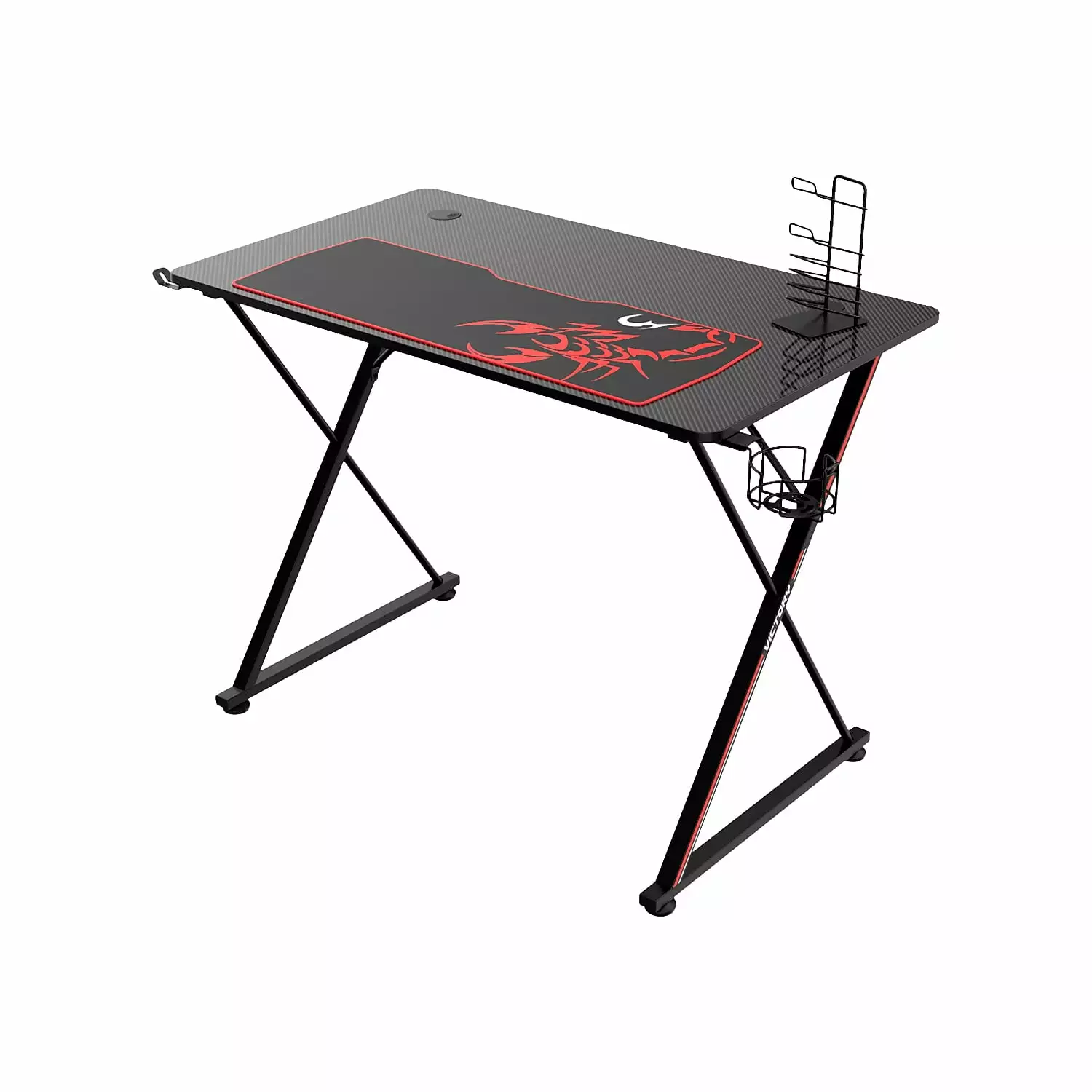 Eureka Ergonomic 39 Computer Gaming Desk Black Home Office