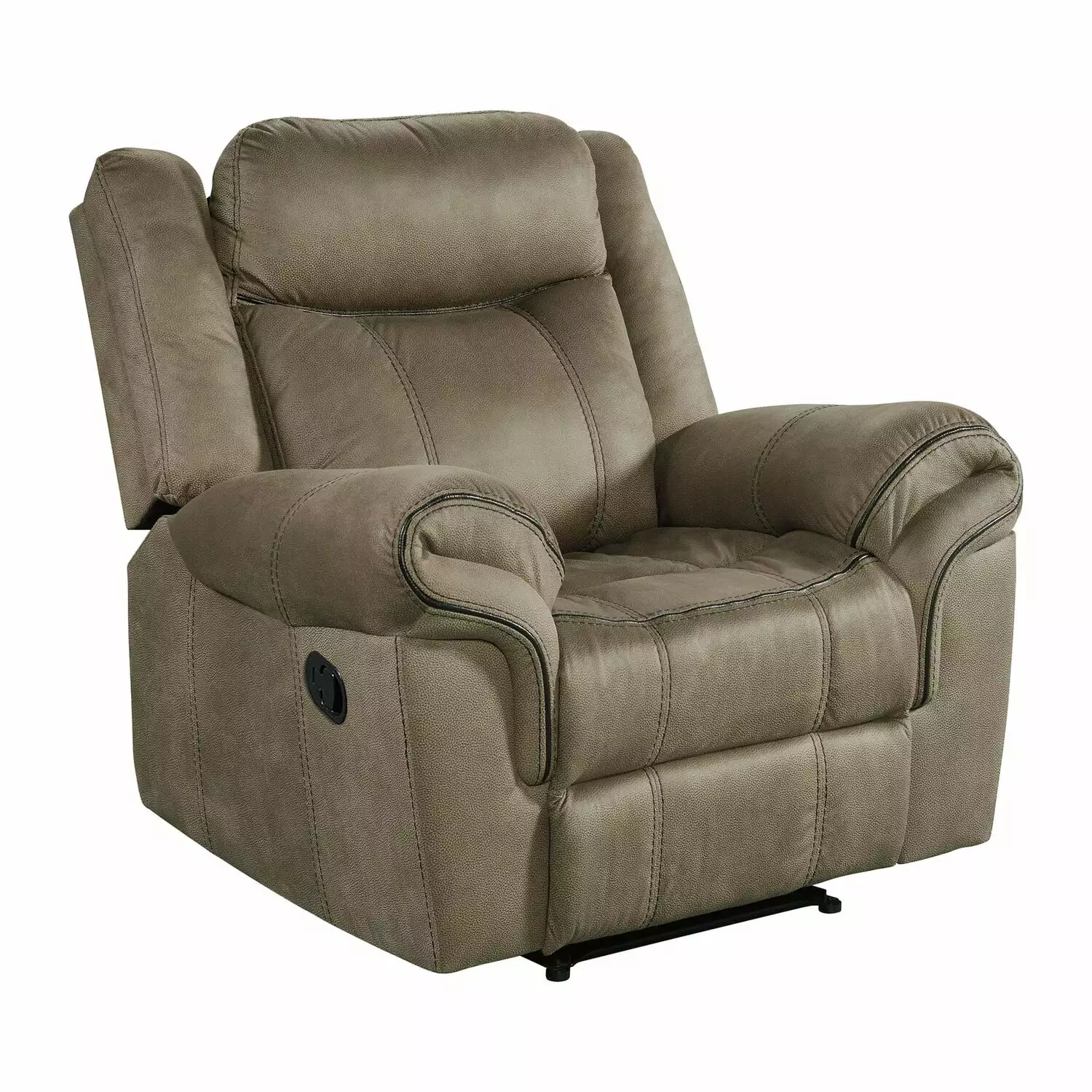 Picket House Furnishings Tasso Glider Recliner Brown Living Room Furniture