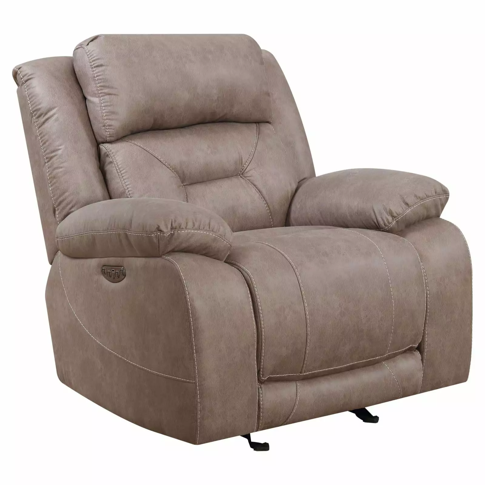 Steve Silver Aria Power Glider Recliner Desert Sand Steve Silver Company