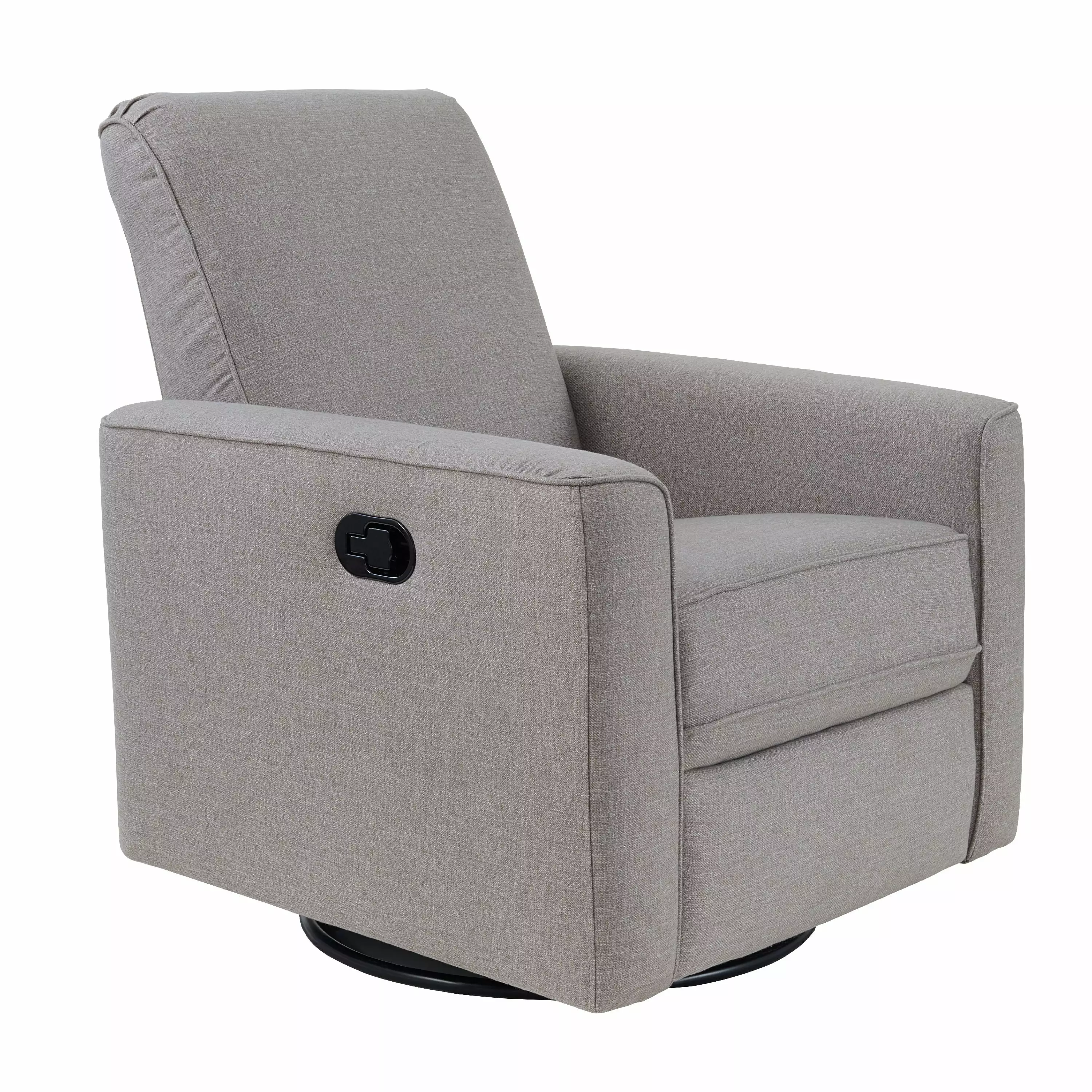 Westwood Design Aspen Fabric Swivel Glider and Recliner Sandwash Gray