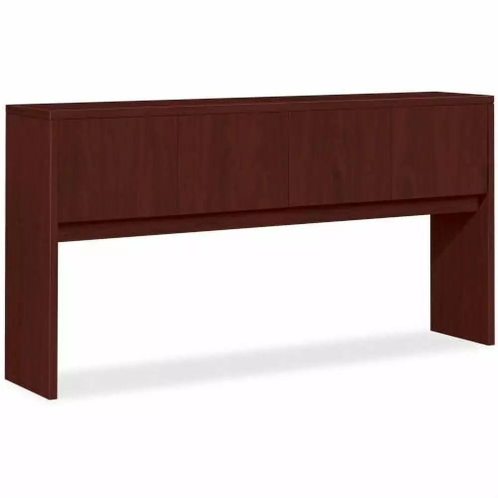 HON 10500 Series Stack-On Hutch 4 Doors 72 Inch Mahogany Laminate