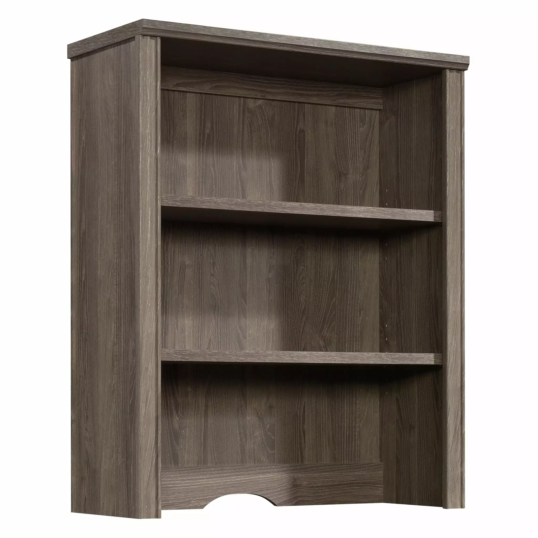 Sauder Hammond Library Hutch Emery Oak Finish Bookcase Storage