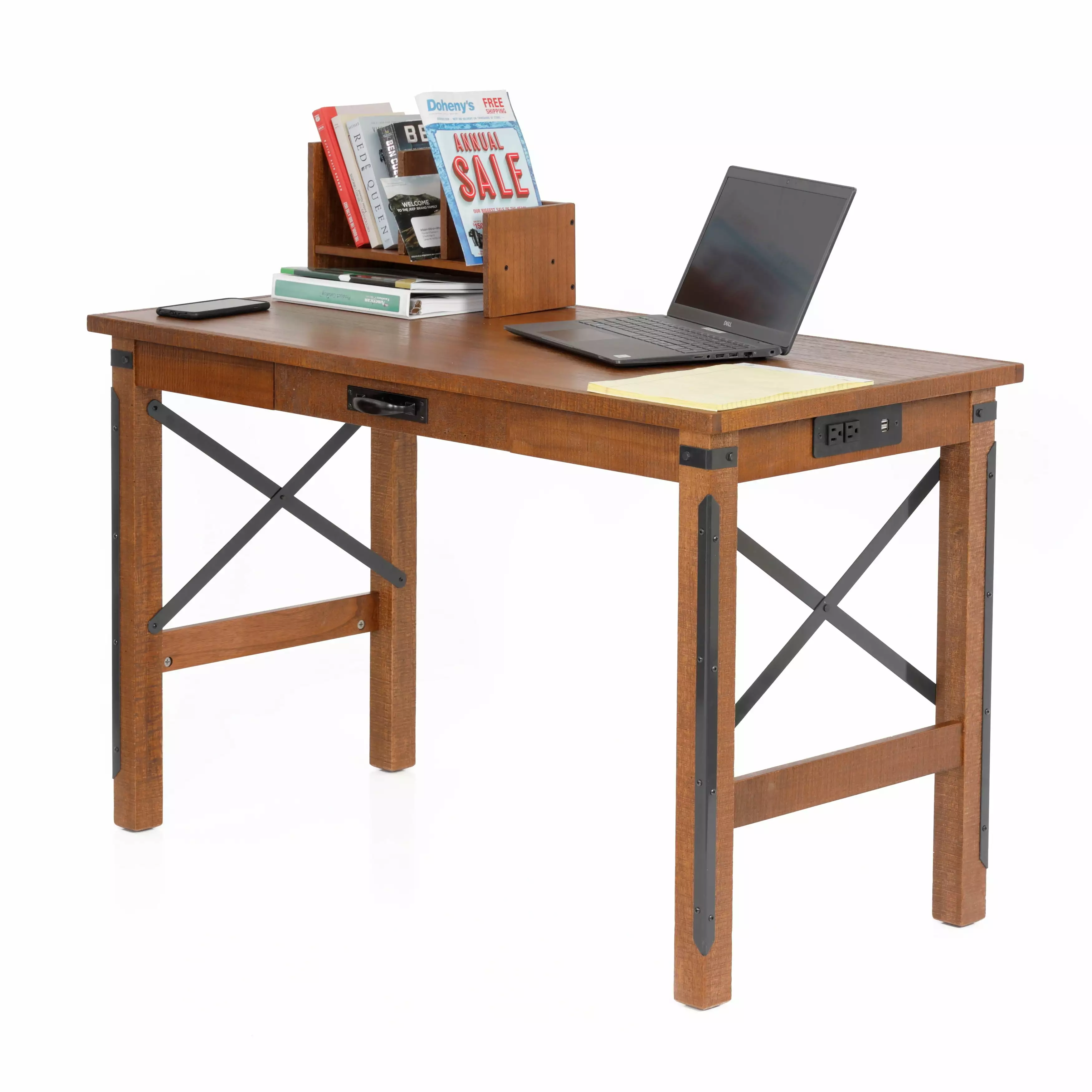 OS Home and Office Industrial Desk 24 48 USB Ports Bed Bath & Beyond