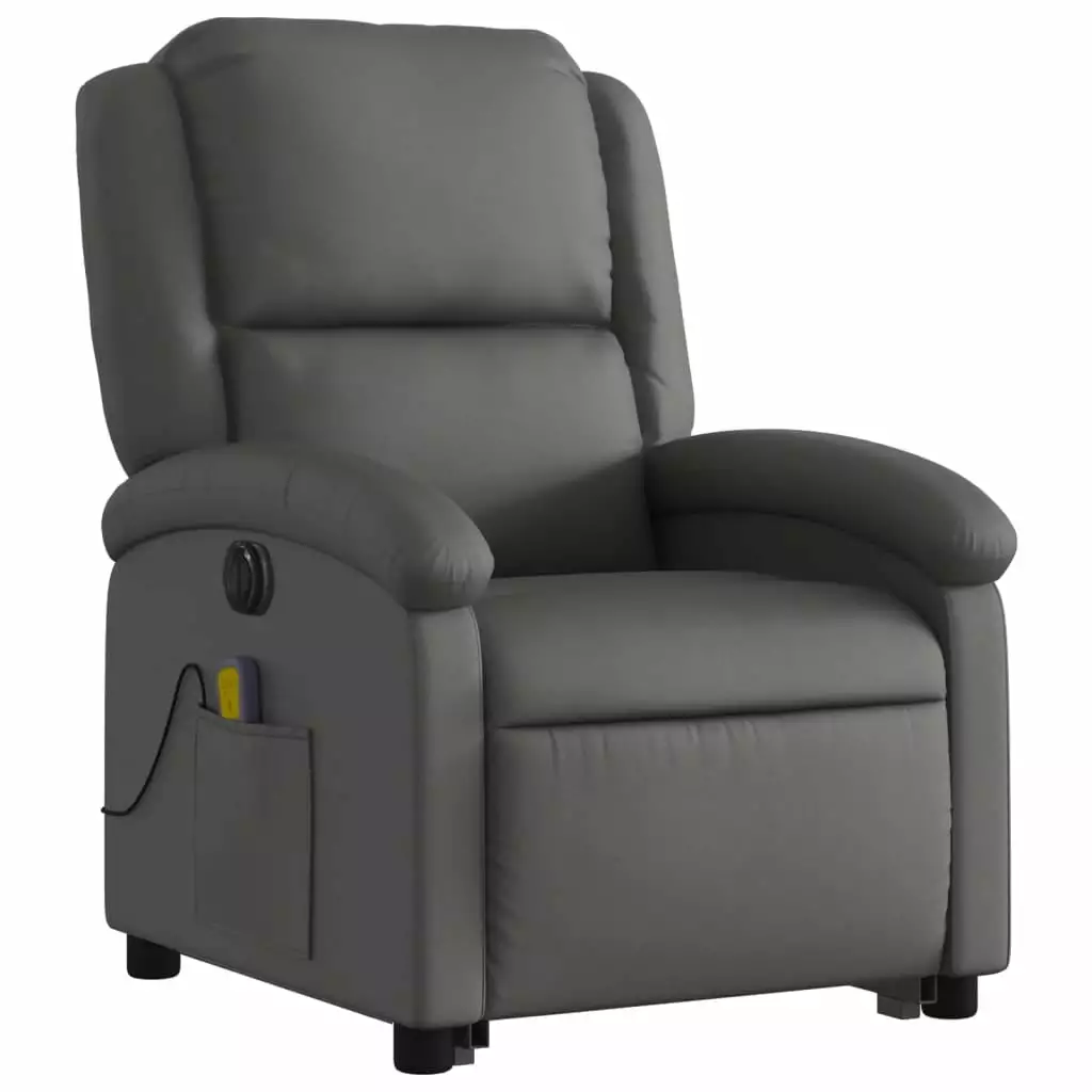 Irfora Real Leather Recliner Chair 0313071c
