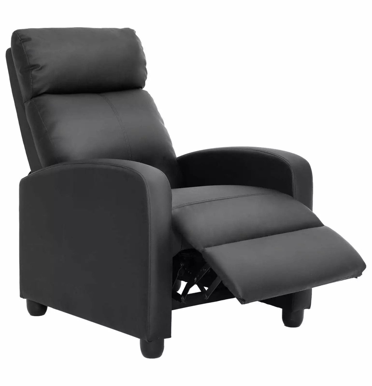 MYXIO Recliner Chair PU Leather Recliner Sofa Home Theater Seating Living Room Adjustable Single Sofa Lounge