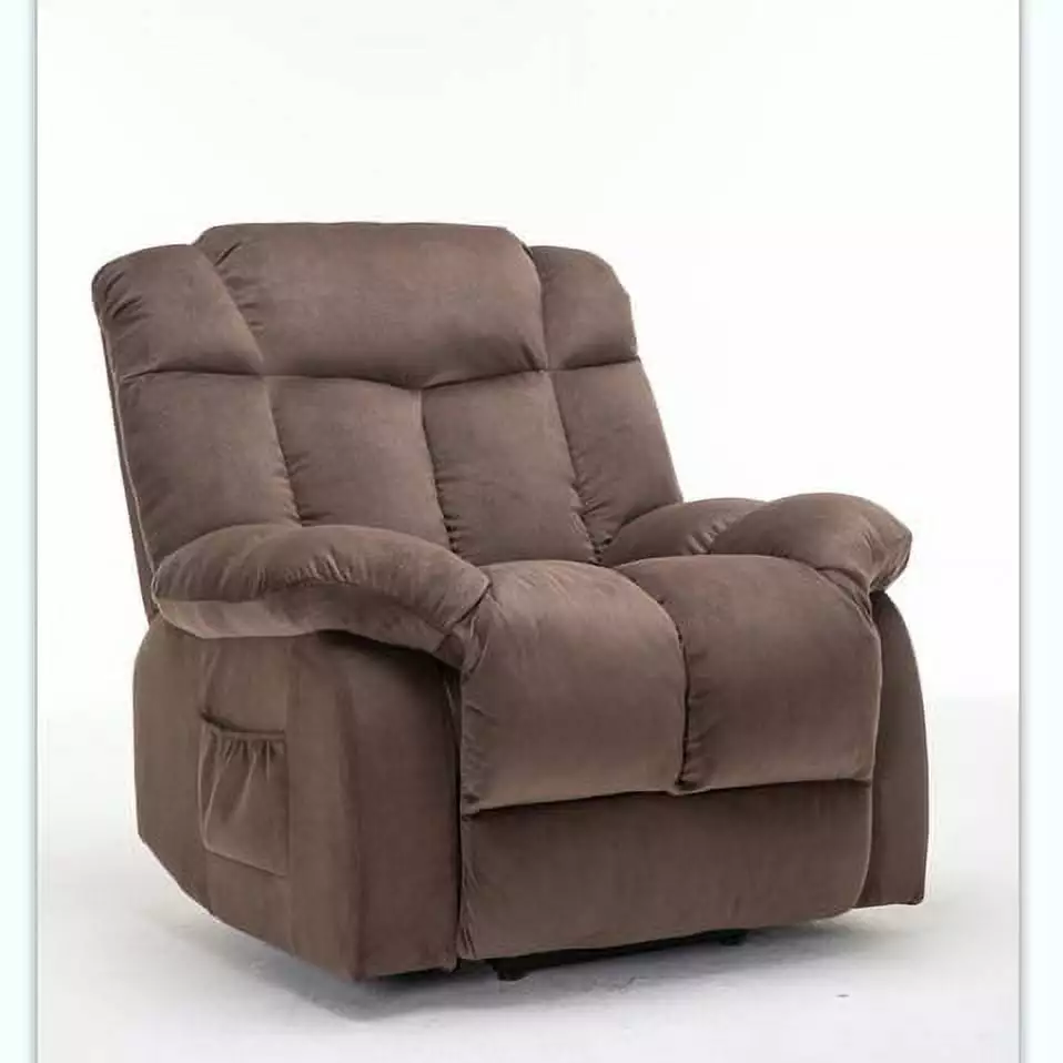Spaco Large Power Lift Recliner Chair - Heavy Duty Fabric Sofa Living Room