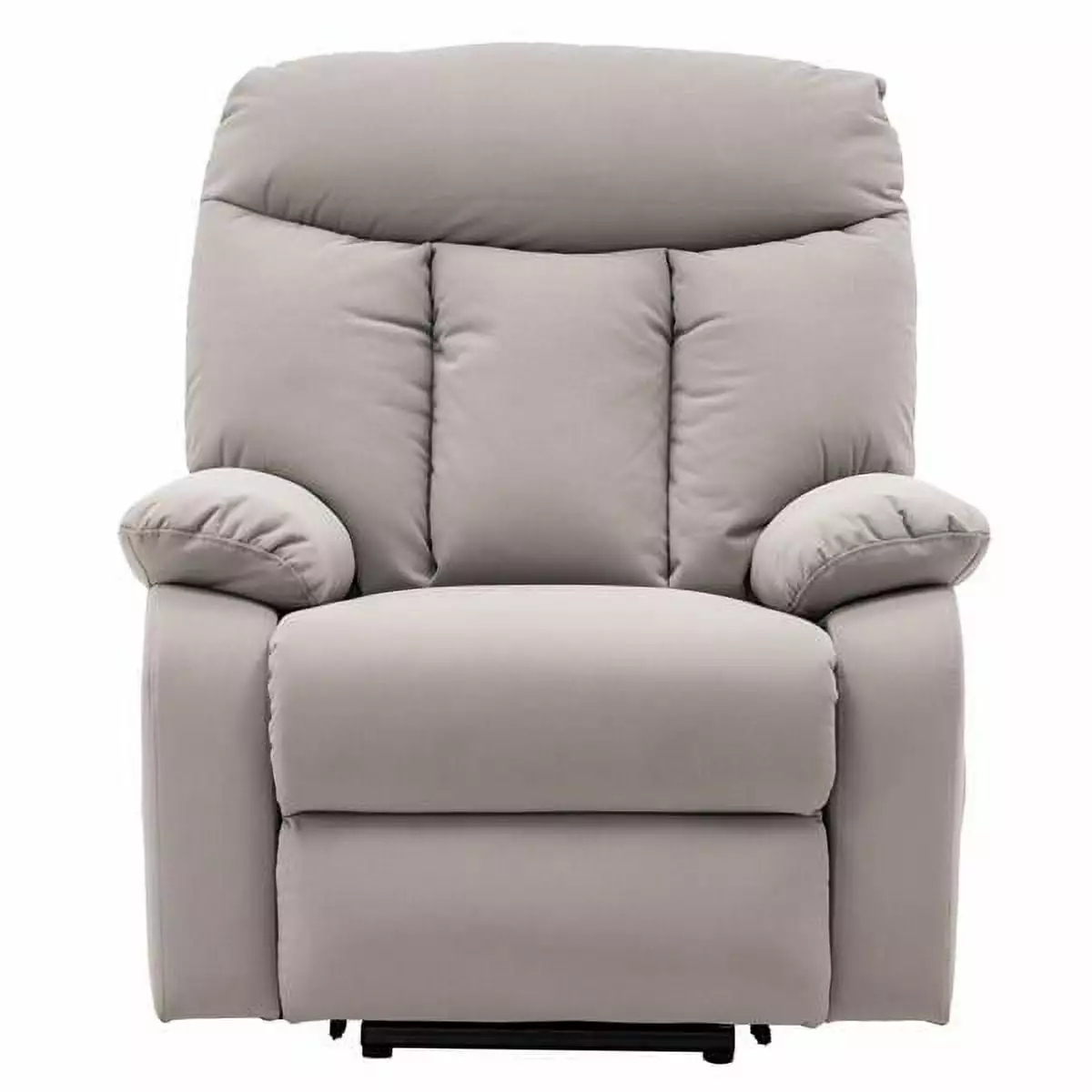 Wulawindy Electric Lift Function Chair Massage - Silver White PU - 34.25 x 37.4 x 42.52 inches