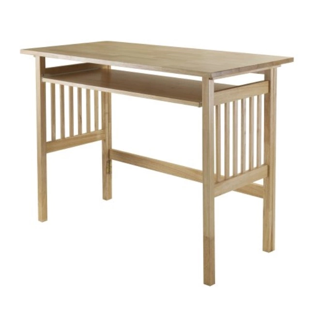 Winsome Wood 81140 Mission Home Office Desk Natural Finish Good