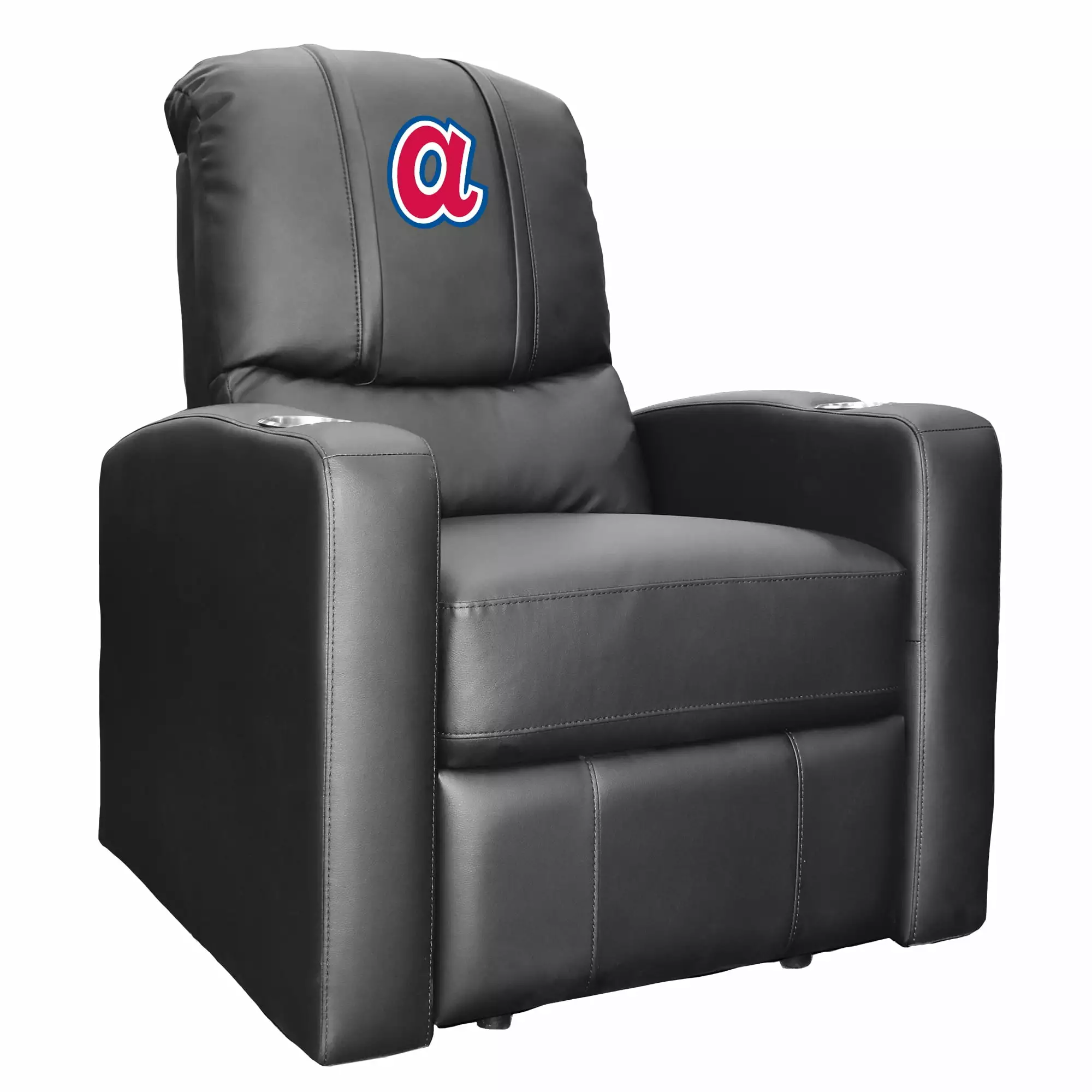 Black Atlanta Braves Team Stealth Manual Recliner Braves Baseball Fans DreamSeat