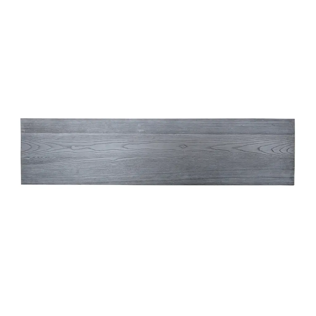 Verona Concrete Dining Bench Top Grey Oak Plaid Grey Oak Concrete nh-vivalux