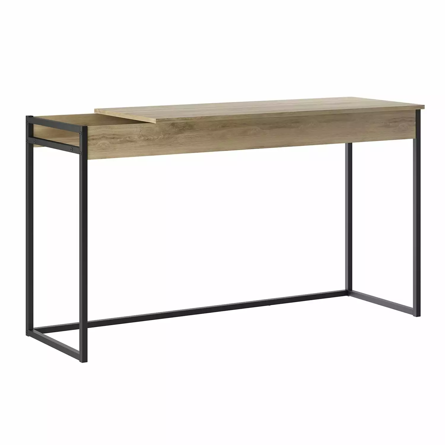 Casabianca Furniture Modern Noa Brown Engineered Wood Office Desk