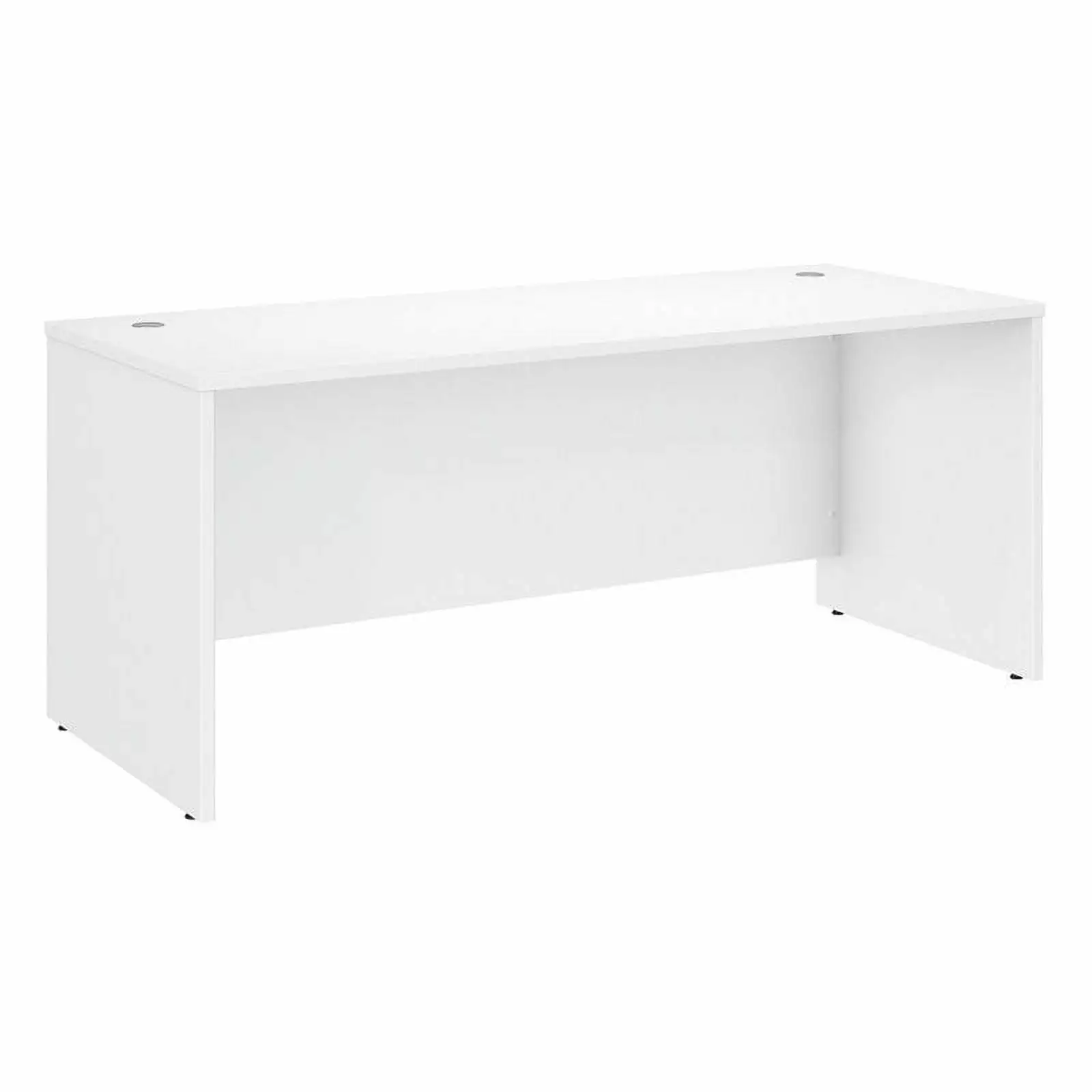 UrbanPro 72W x 30D Office Desk White Finish - Engineered Wood Modern Desk