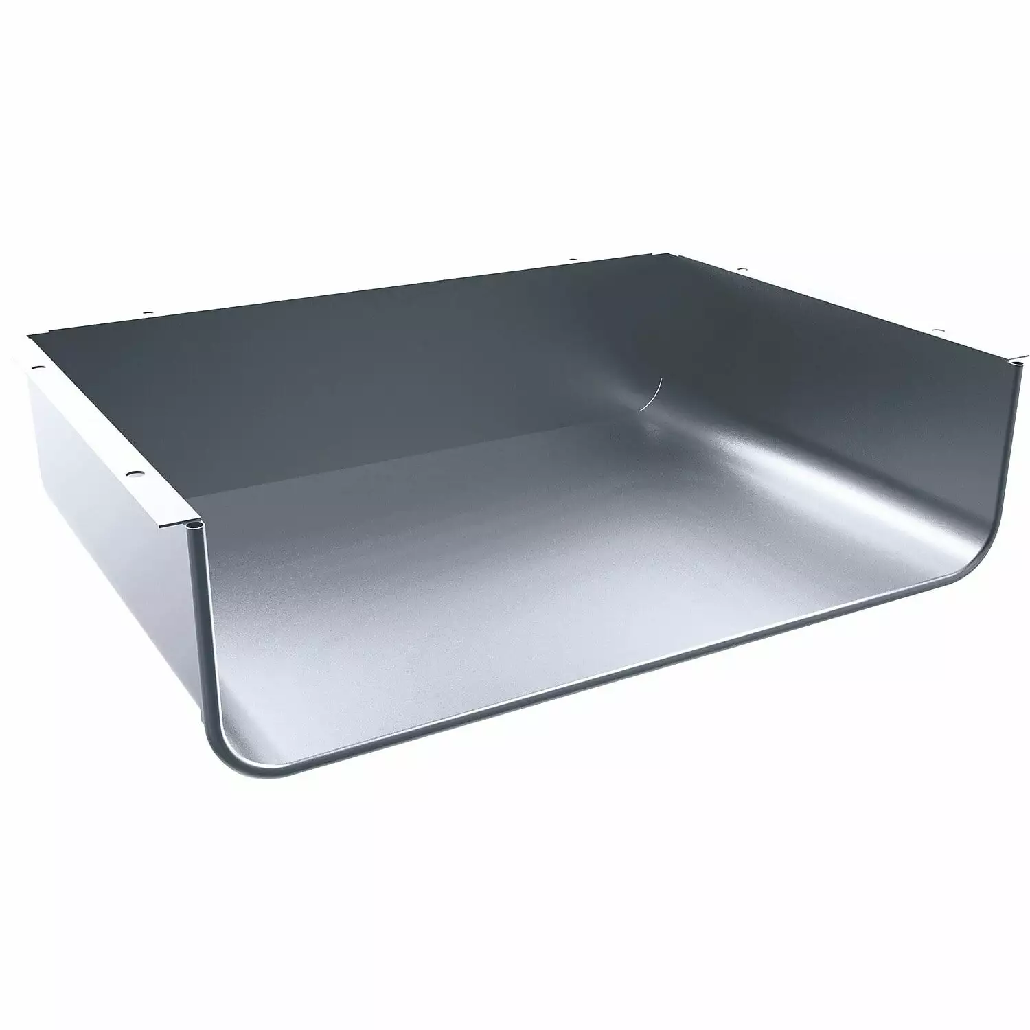 Balt Shapes Cloud and Quad Desk Optional Book Box Platinum 4H x 17W x 12D 66633