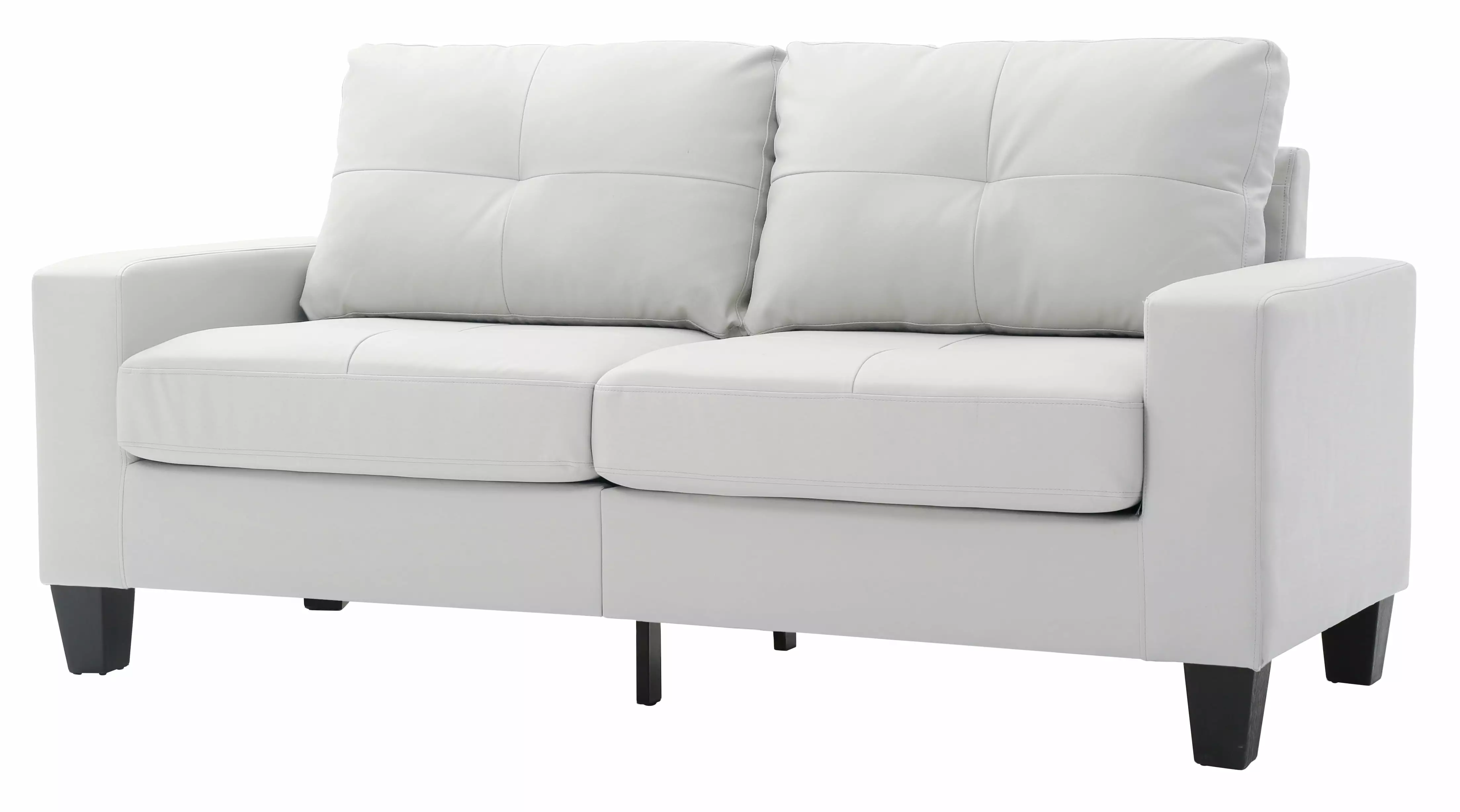 DeeHome Newbury G460A-S Modular Sofa White - Modern Sectional Sofa