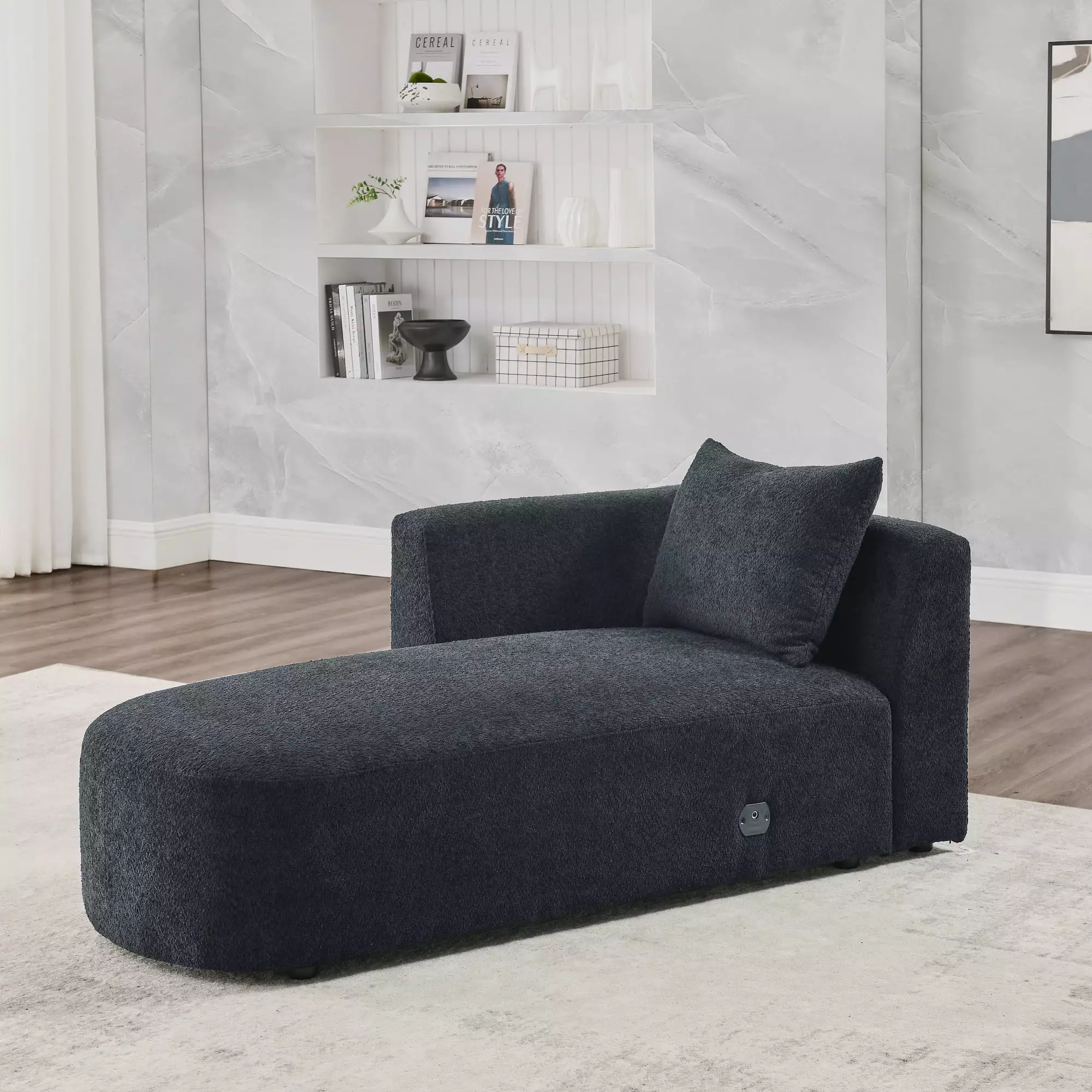 Right Chaise Addition Modular Sofa - Stylish Expandable Seating SNAILF