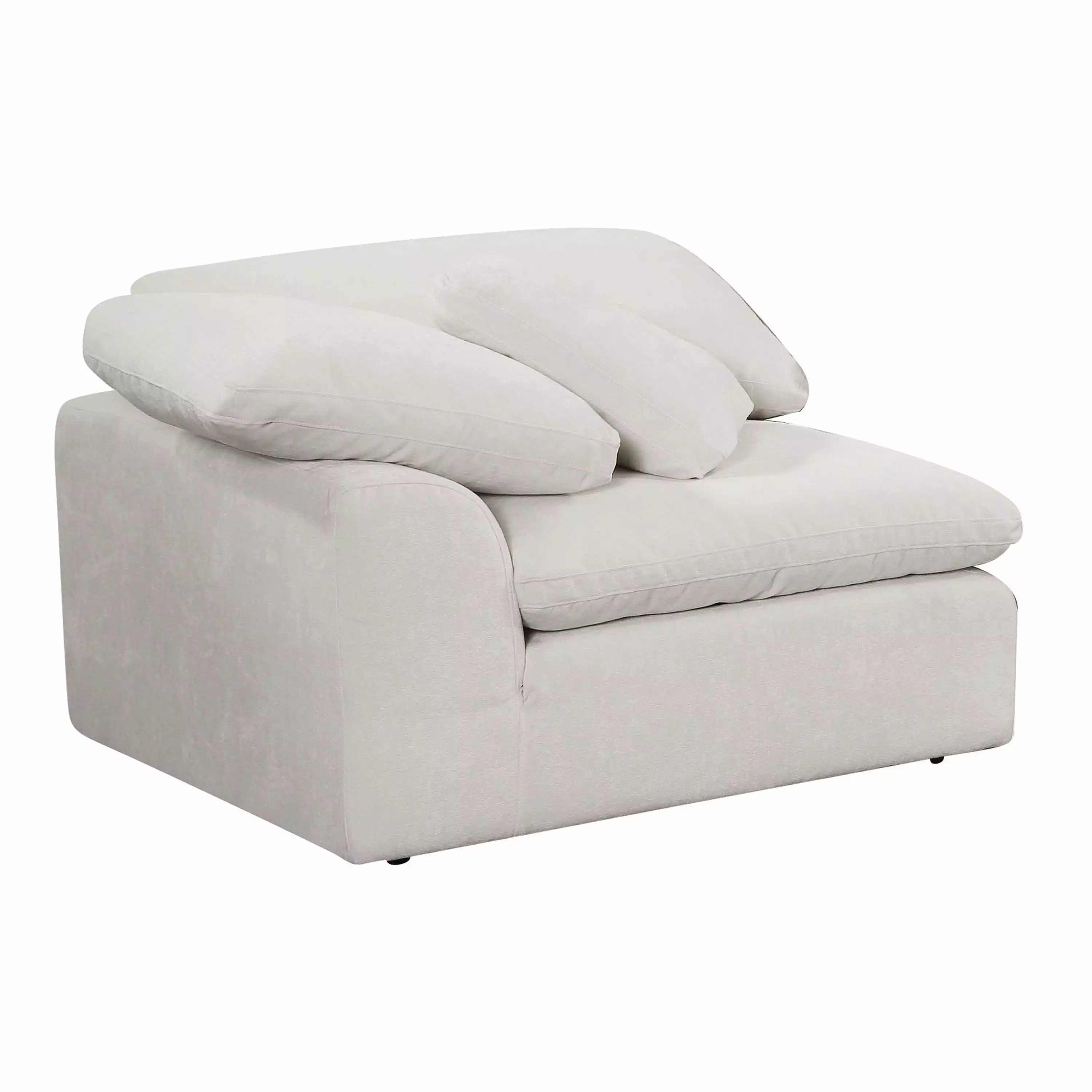 Acme Naveen Modular Wedge 1 Pillow Ivory Linen Acme Furniture
