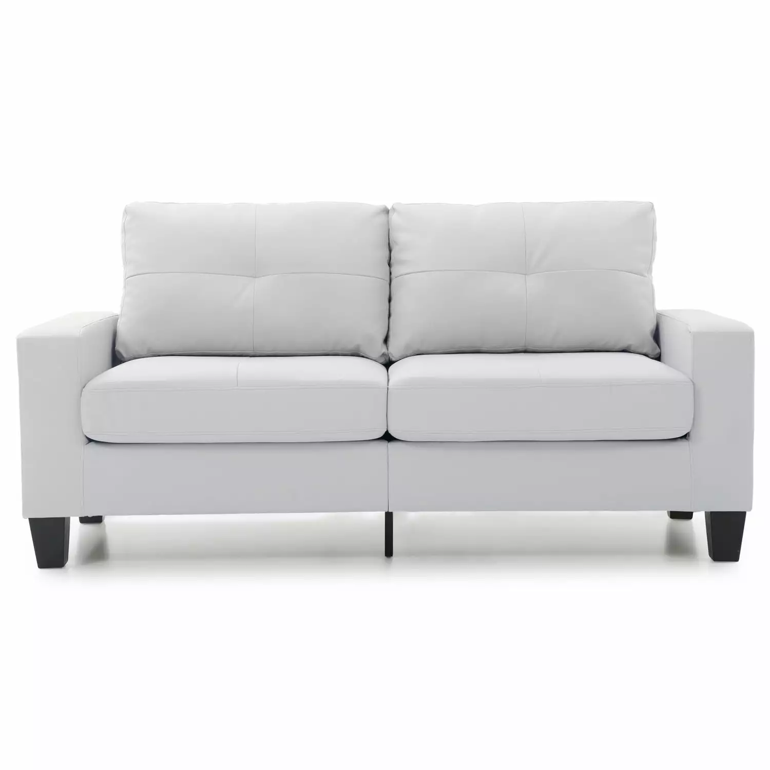 LYKE Home Modular Sofa White Contemporary Living Room Sectional