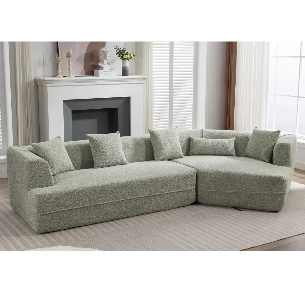 Enhanced Extended Edition Modular Sofa Modern Minimalist Style Sofa wf-furniture