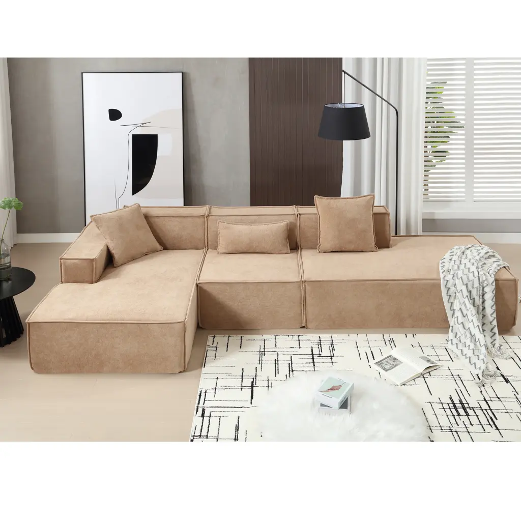 Modular Combination Living Room Sofa Set, Modern Minimalist Sofa, Free Assembly wf-furniture