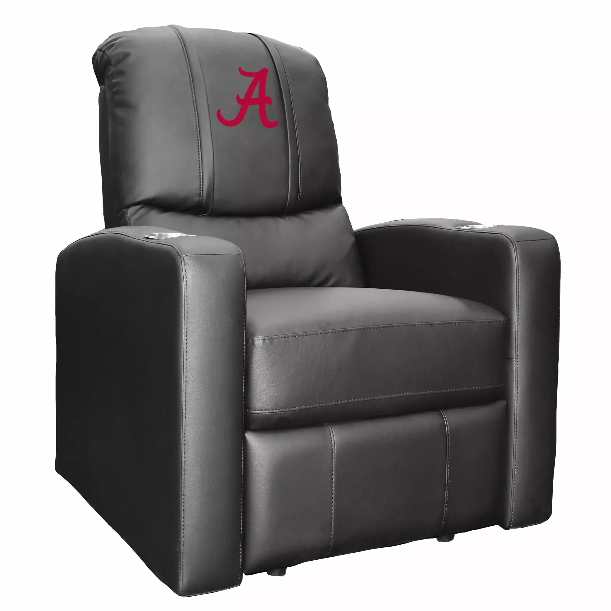 DreamSeat Alabama Crimson Tide Primary Team Stealth Recliner - NCAA Themed Comfort Chair