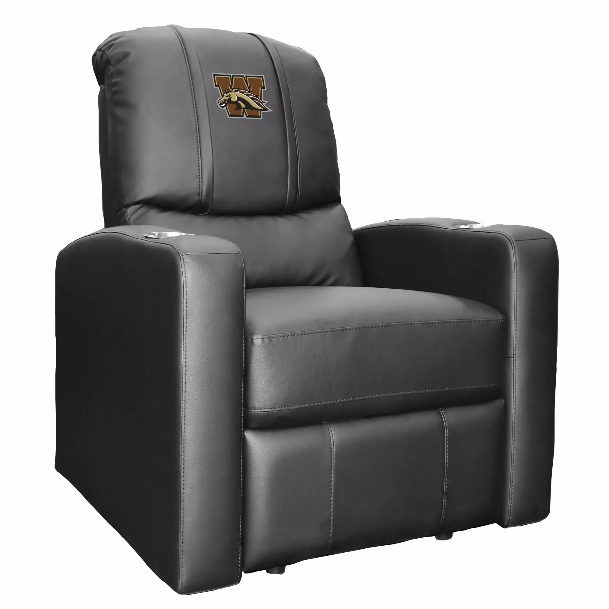Western Michigan University Logo Stealth Recliner Zipper System - NCAA Themed Comfort Chair DreamSeat