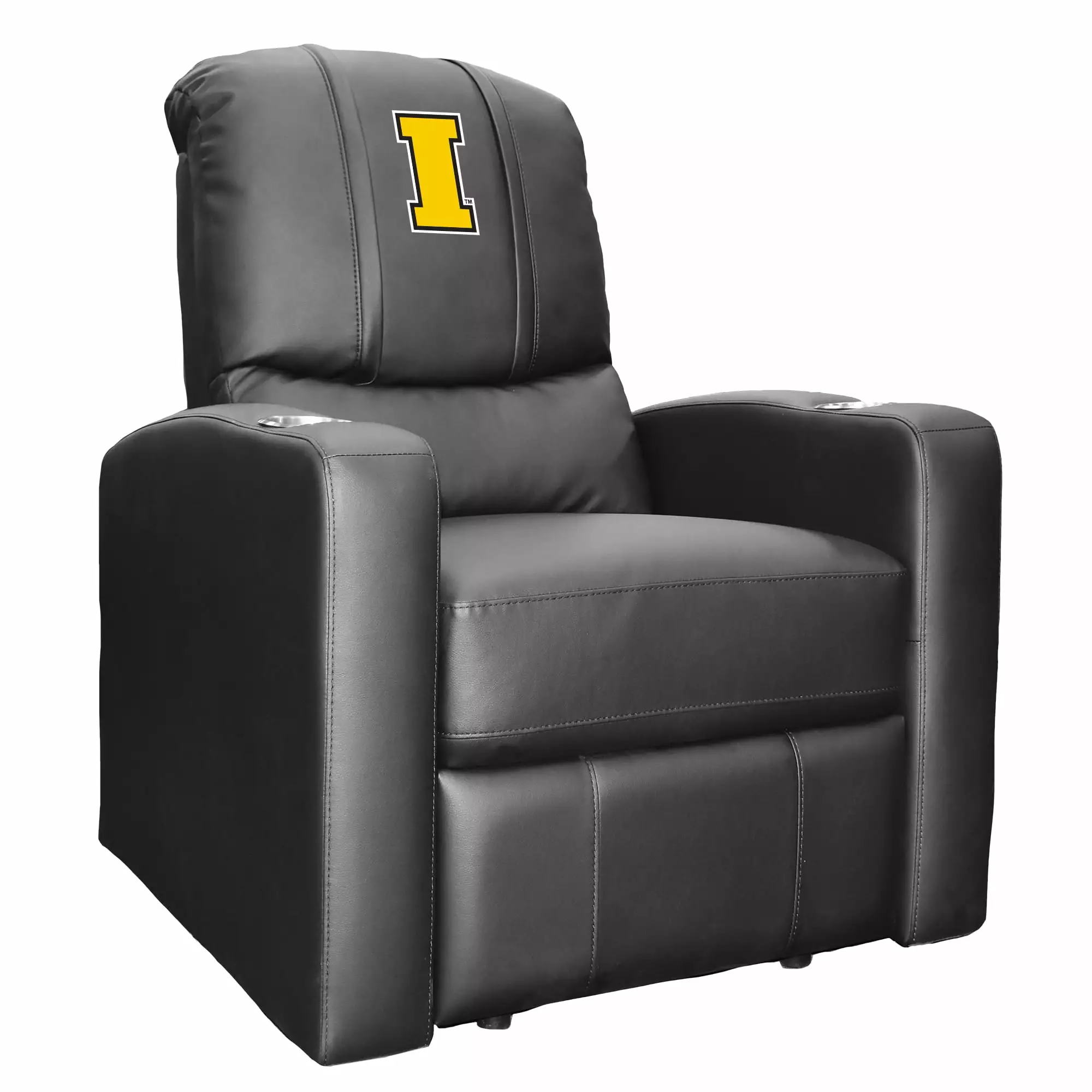 Iowa Hawkeyes Block I Logo Stealth Recliner Zipper System - NCAA Fan Chair DreamSeat