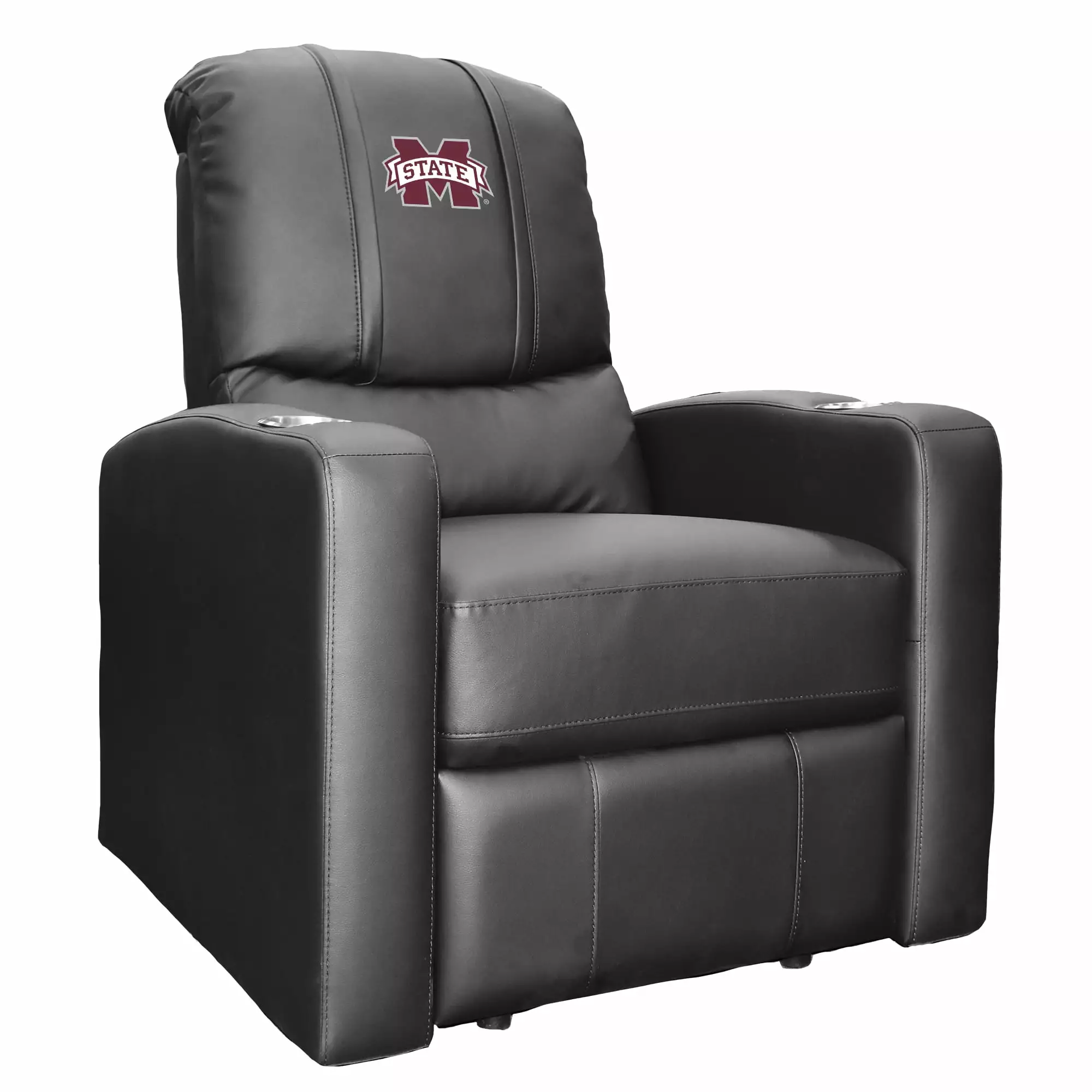Mississippi State Primary Logo Stealth Recliner Zipper System - NCAA Fan Chair DreamSeat