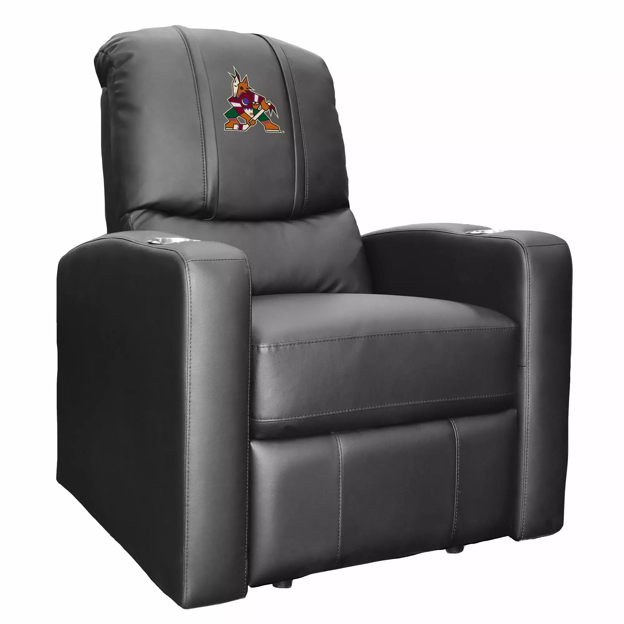 Black Arizona Coyotes Stealth Manual Recliner - NHL Fan Chair DreamSeat