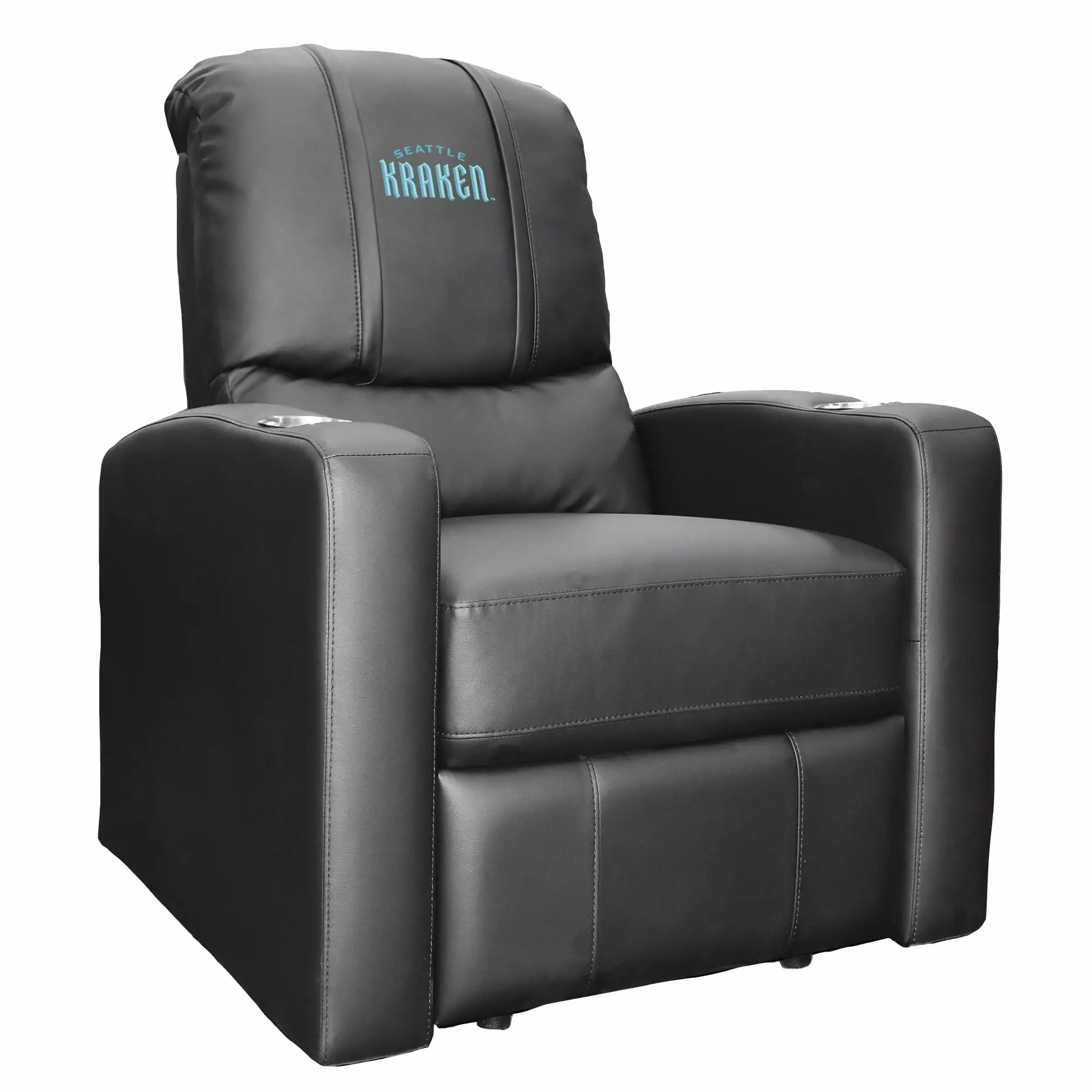 Black Seattle Kraken Stealth Manual Recliner - NHL Fan Chair DreamSeat