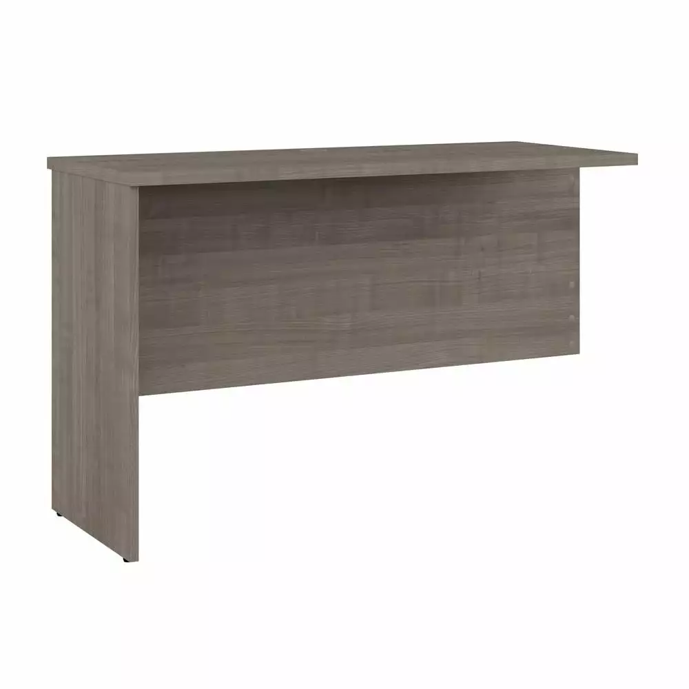 Bestar Logan 48 Contemporary Engineered Wood Desk Return Silver Maple