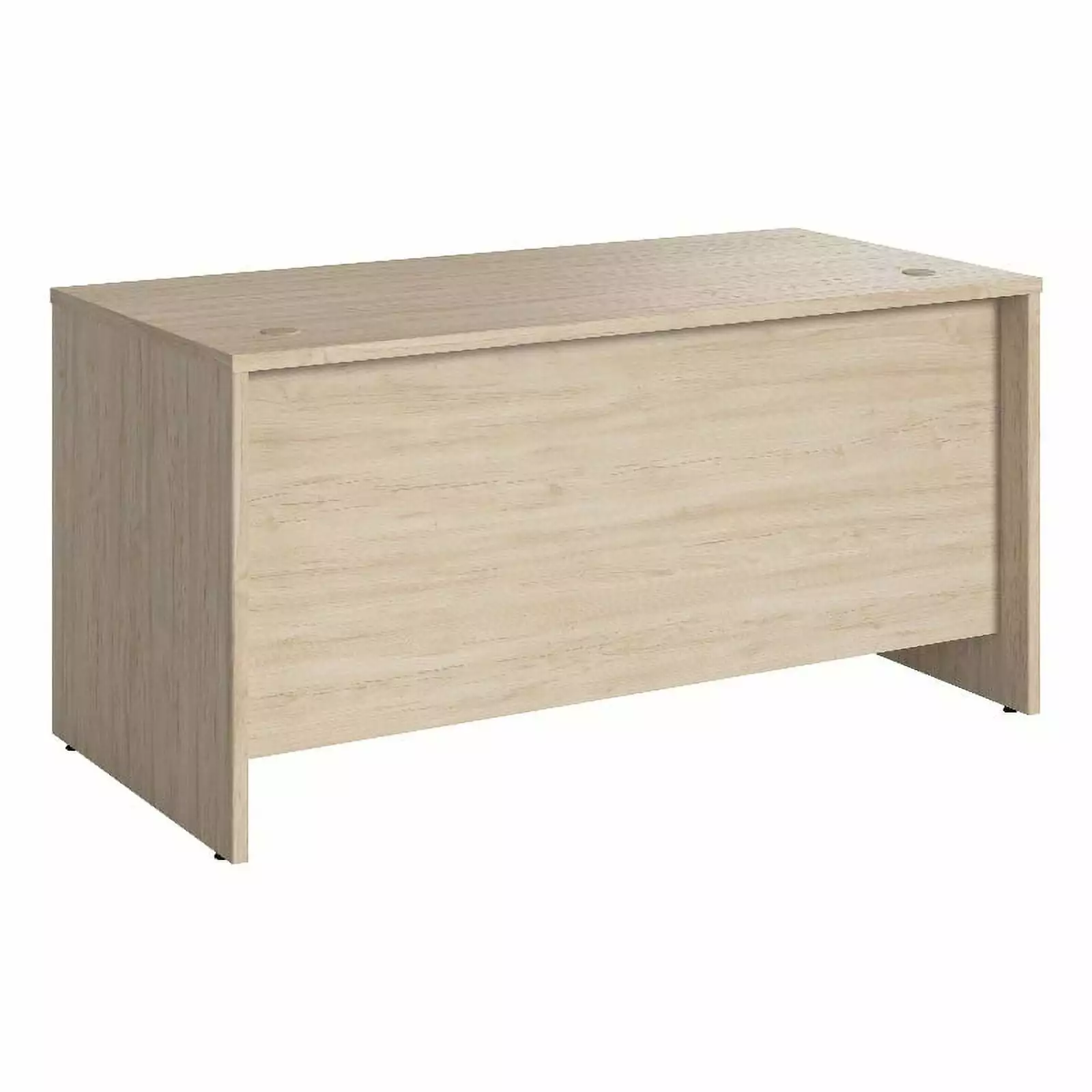 Bowery Hill 60W x 30D Office Desk Natural Elm - Engineered Wood - Spacious Home Office Desk