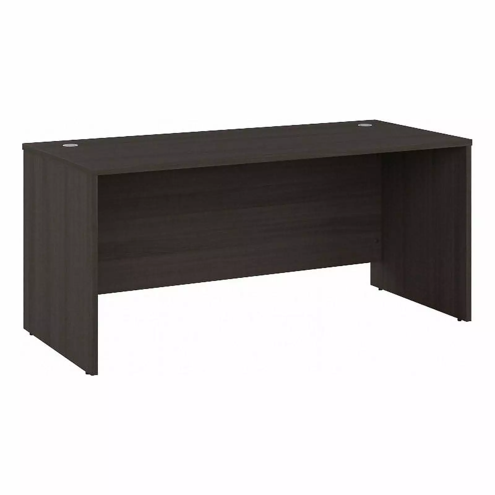 Pemberly Row 66W x 30D Storm Gray Office Desk Engineered Wood Modern Workspace