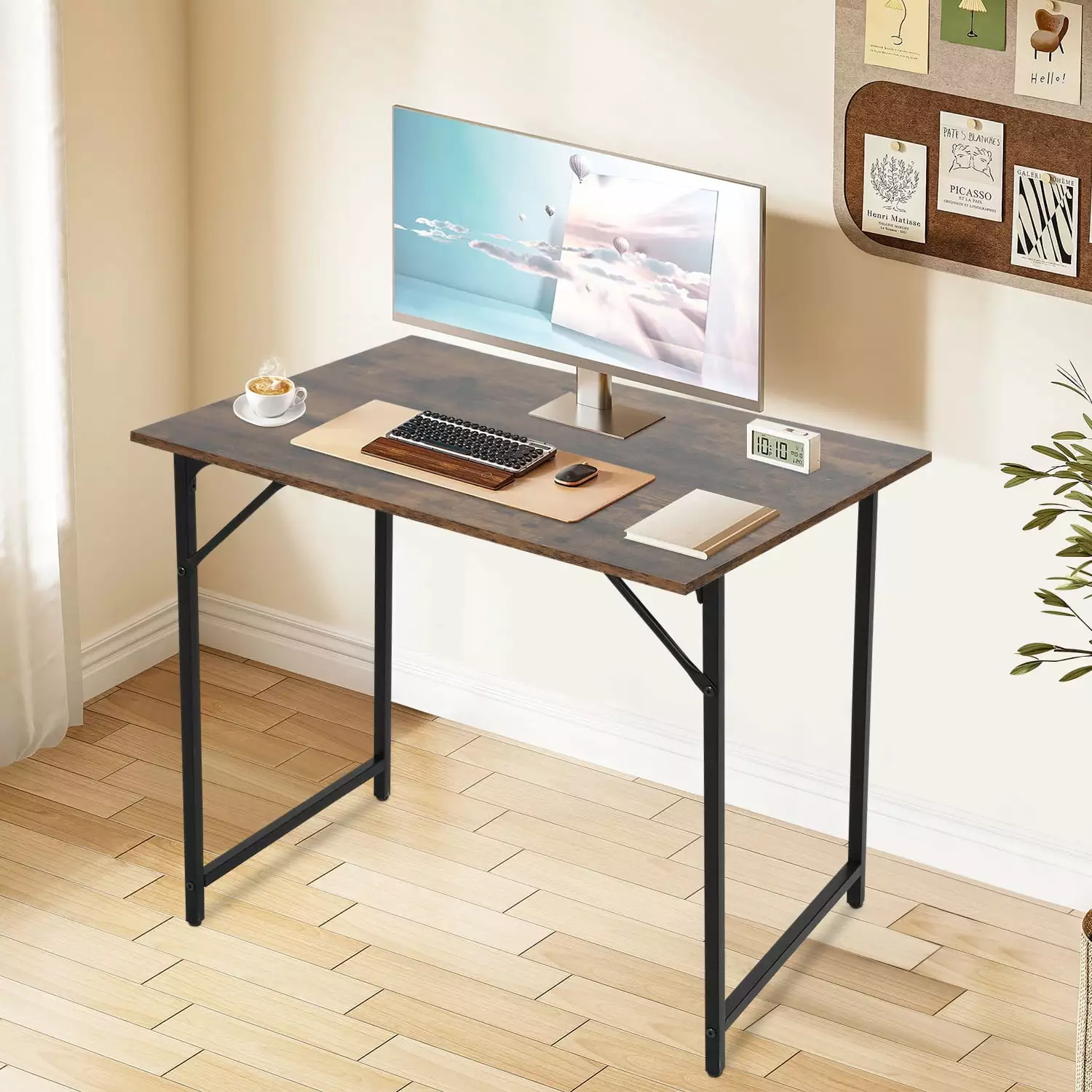 XF XINFENG Computer Desk Office Table Home Office Easy Assembly Study Table Modern Style