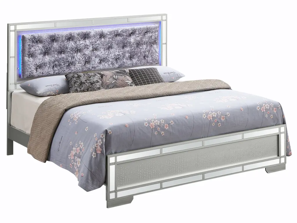 Madison G6600A FB Silver Champagne Particle Board Dresser glory furniture