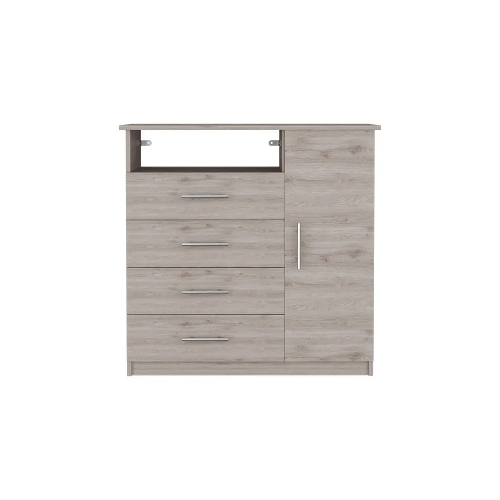 Dresser Beaufort Bedroom Light Gray Light Gray Particle Board treevol furniture