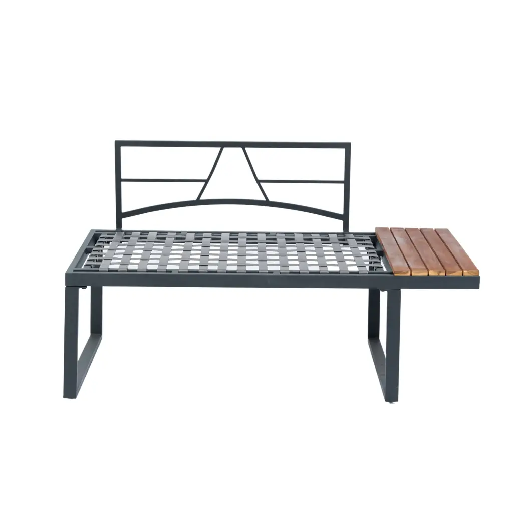 4 Piece L Shaped Patio Wicker Outdoor 5 Seater Sectional Sofa Seating eelifee