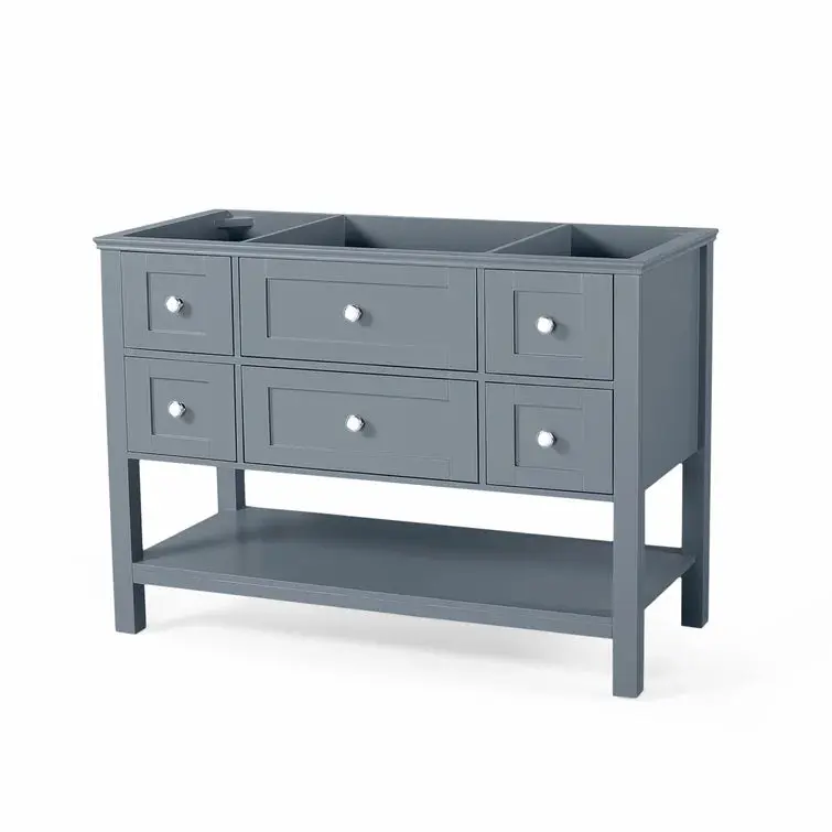 48 Inch Cabinet Grey Plywood Storage Cabinet nh-bo