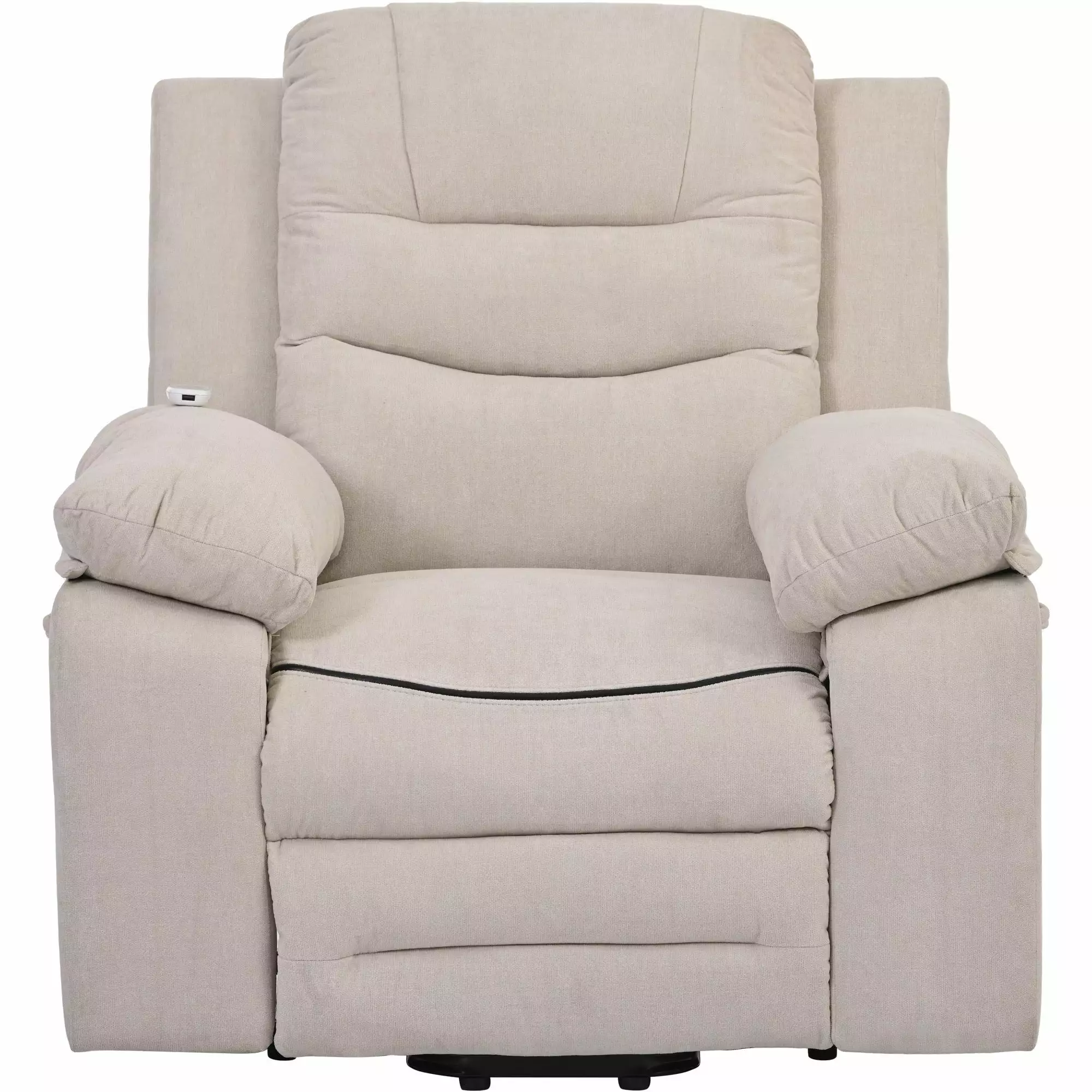 Celestial Power Lift Massage Recline Chair Beige Go Green Woods