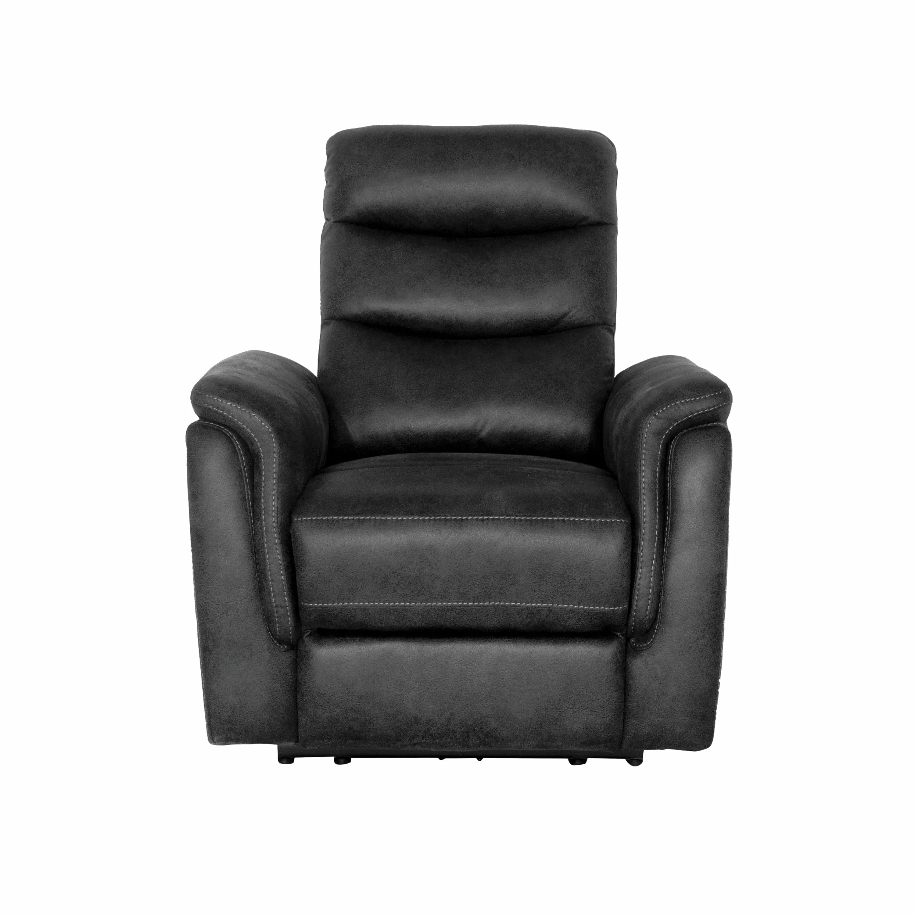 Willard Power Recliner Gray Go Green Woods