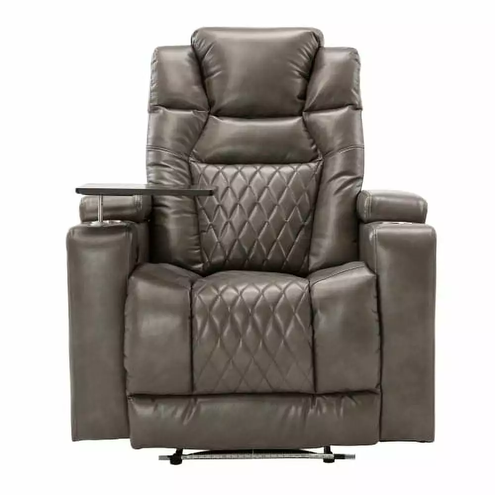 Power Motion Recliner USB Charging Port Hidden Arm Storage Home Theater Seating Cup Holders Onuobao