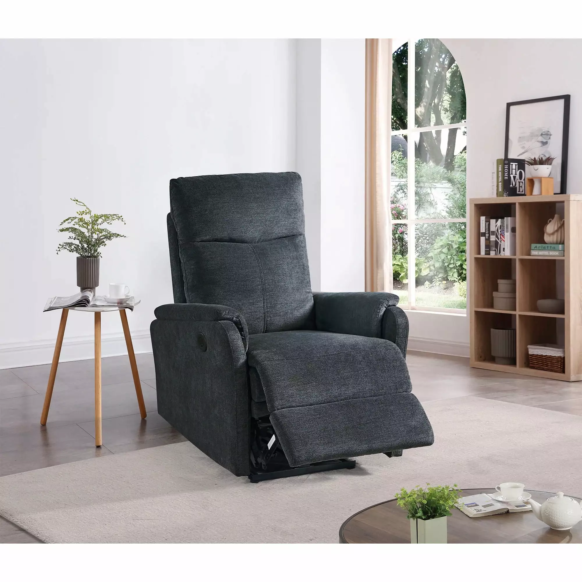 Power Recliner Chair Easy Control Big Stocks Living Room Bed Room