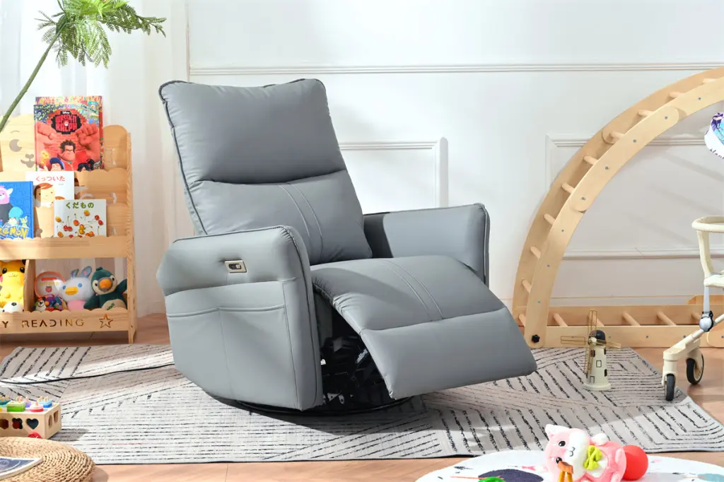 Power Swivel Rocker Recliner Chair Adults 270 Degree Swivel Rocking Recliner sunco store