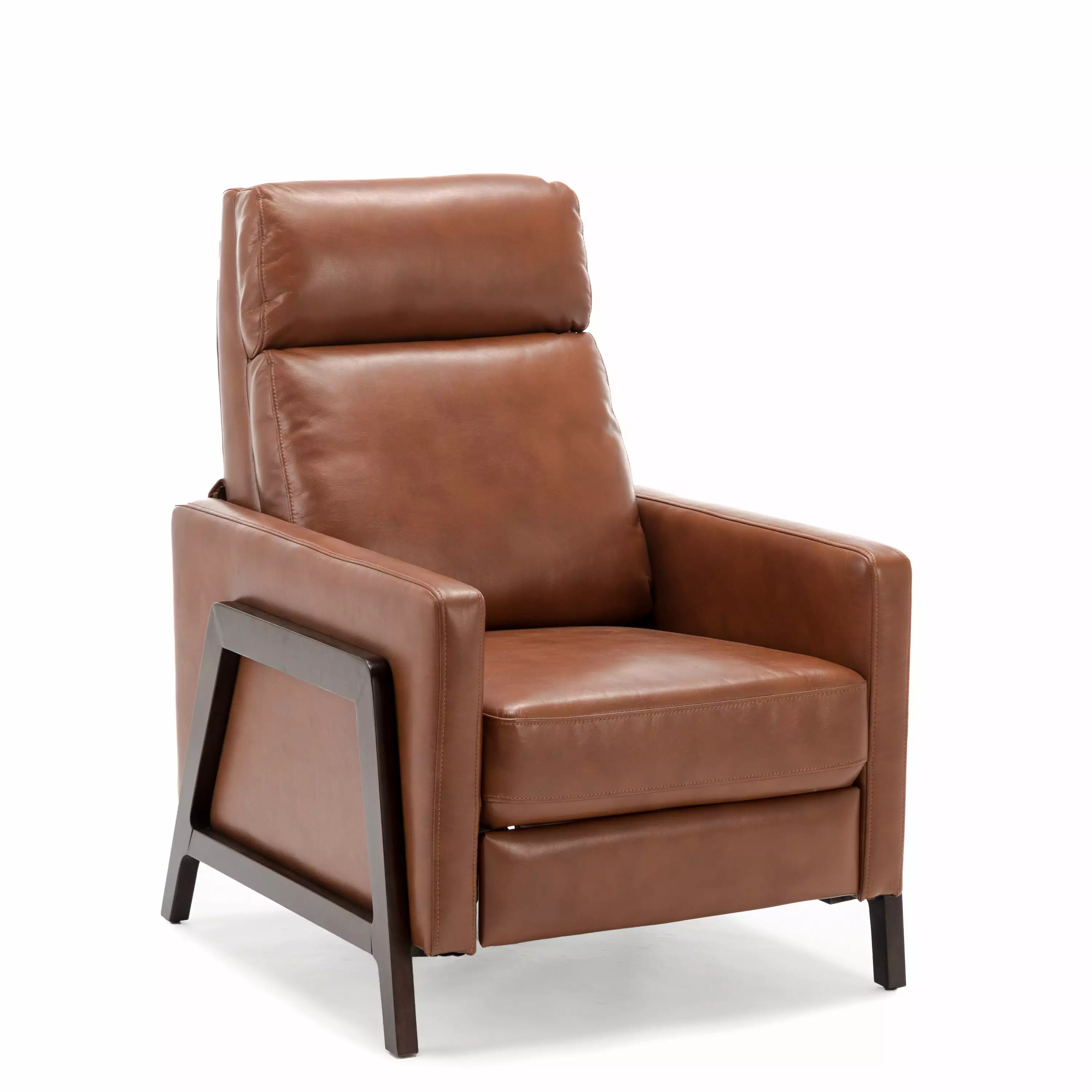 DeeHome Madeline Push Back Recliner Caramel