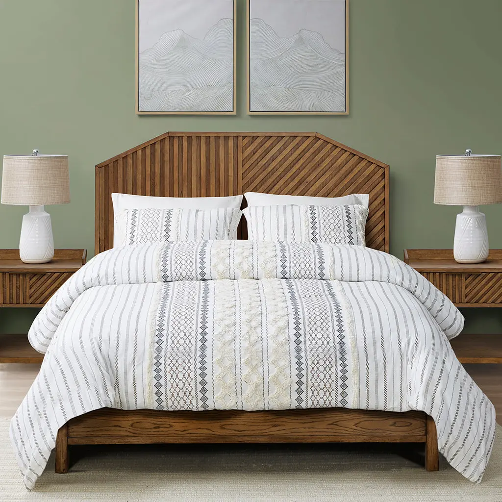 Wood Queen Bed Brown Wood Frame Sturdy Bedroom Furniture jla
