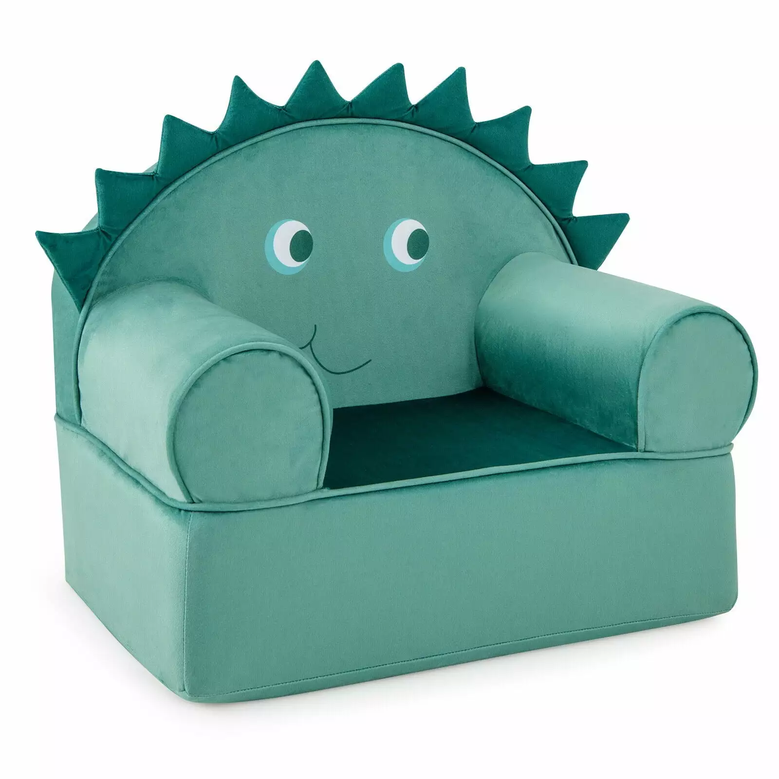 Amijoy Children's Sofa Chair Padded Armchair Reading Chair Plush Velvet Cover and Soft Sponge Filling